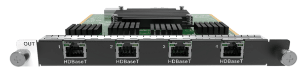 H Series 4x HDBaseT output card - Onlinediscowinkel.nl