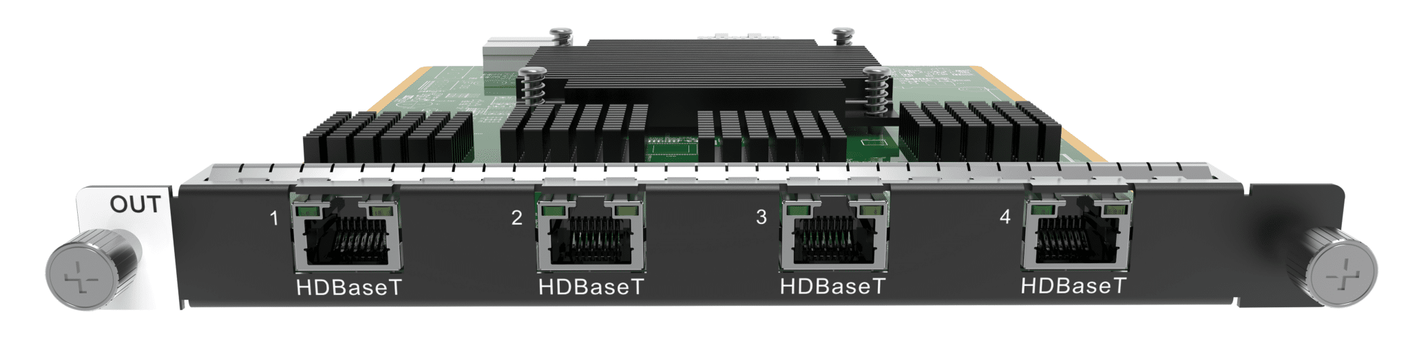 H Series 4x HDBaseT output card - Onlinediscowinkel.nl