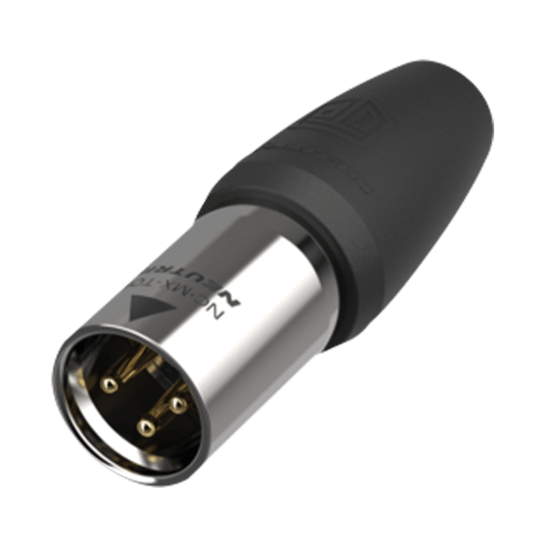 XLR 3P Connector male TOP - Onlinediscowinkel.nl