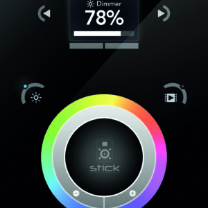 Stick-DE3 Compact wall mount DMX controller - Onlinediscowinkel.nl
