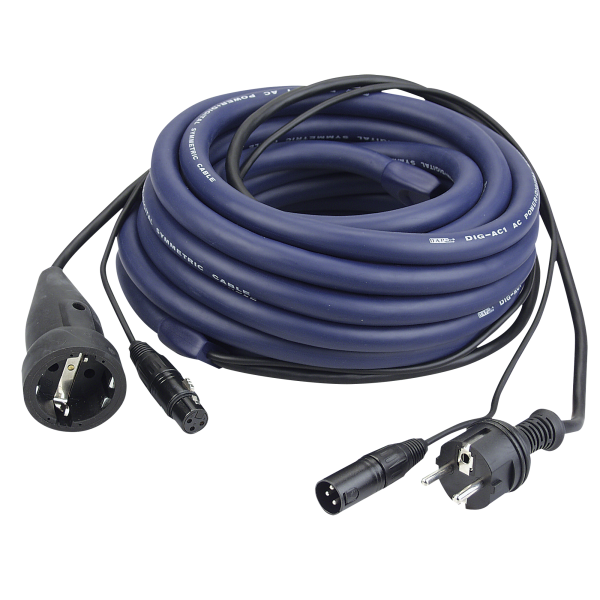 Power Cable - REAN PowerG - 3x 1.5 mm² - Onlinediscowinkel.nl
