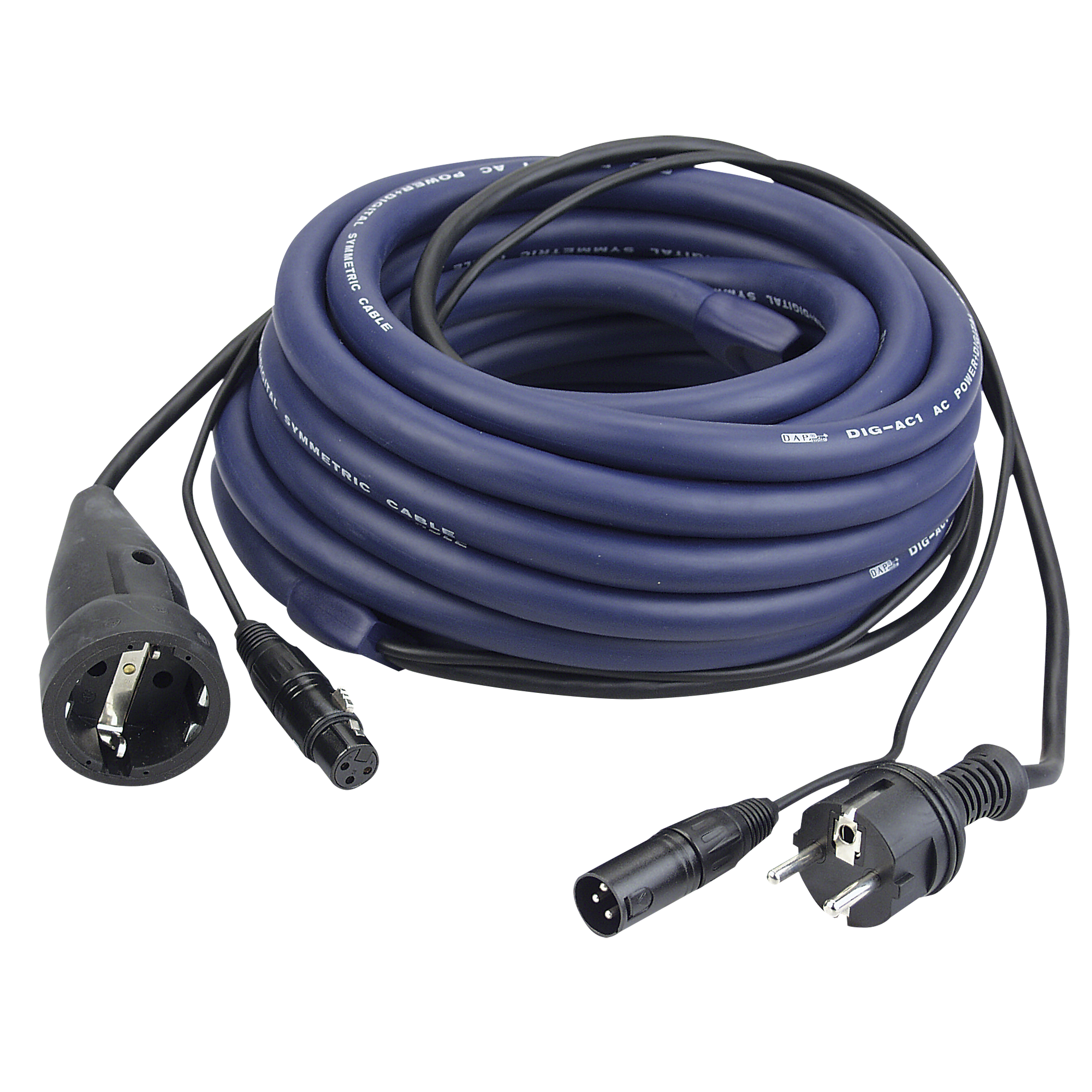 Power Cable - REAN PowerG - 3x 1.5 mm² - Onlinediscowinkel.nl