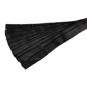 Tie Ribbon for Backdrops 10 pieces - black - Onlinediscowinkel.nl