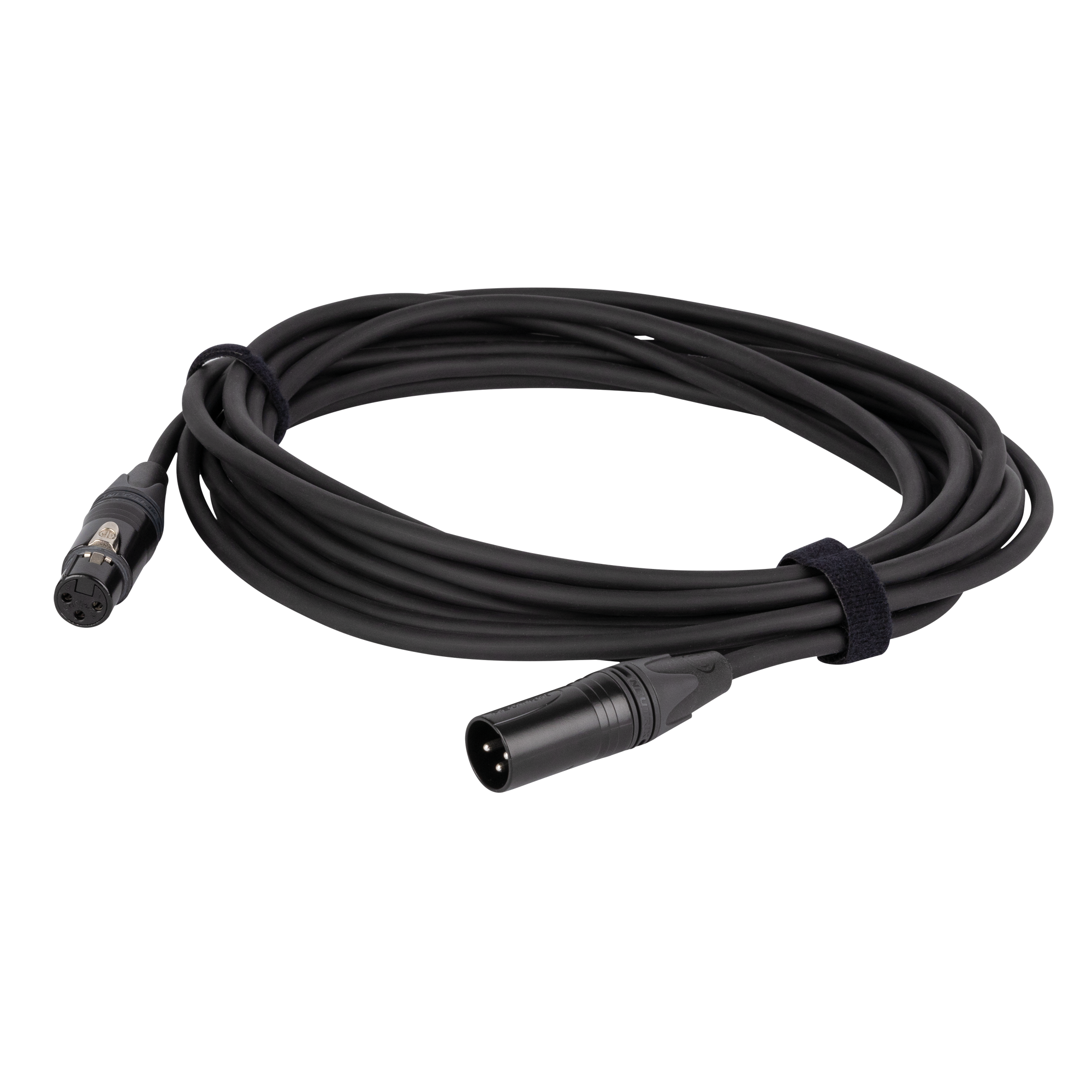 FLN01 - Mic/Line Cable XLR M/F 3P Neutrik NC3-BAG Series 6 m - Onlinediscowinkel.nl