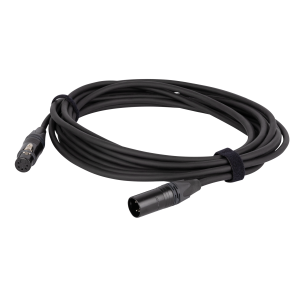 FLN08 - DMX & AES/EBU XLR/M 5P to XLR/F 5P Neutrik NC5-BAG Series 10 m - Onlinediscowinkel.nl