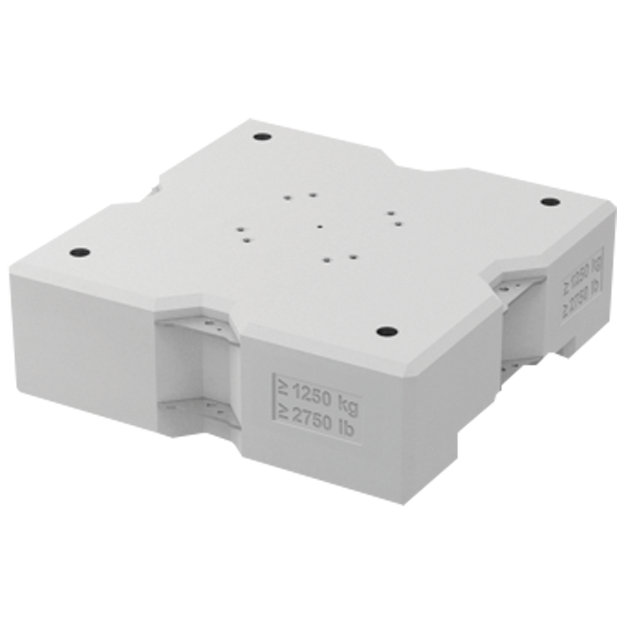 Concrete Ballast Base 1250 kg - Onlinediscowinkel.nl