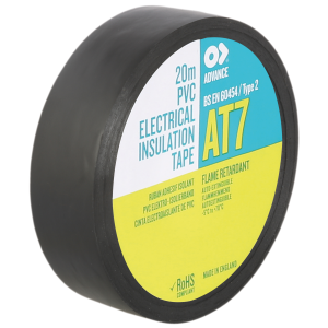 AT7 PVC Tape Black - Onlinediscowinkel.nl