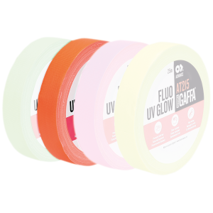 AT215 Fluorescent Gaffa Tape Orange - Onlinediscowinkel.nl