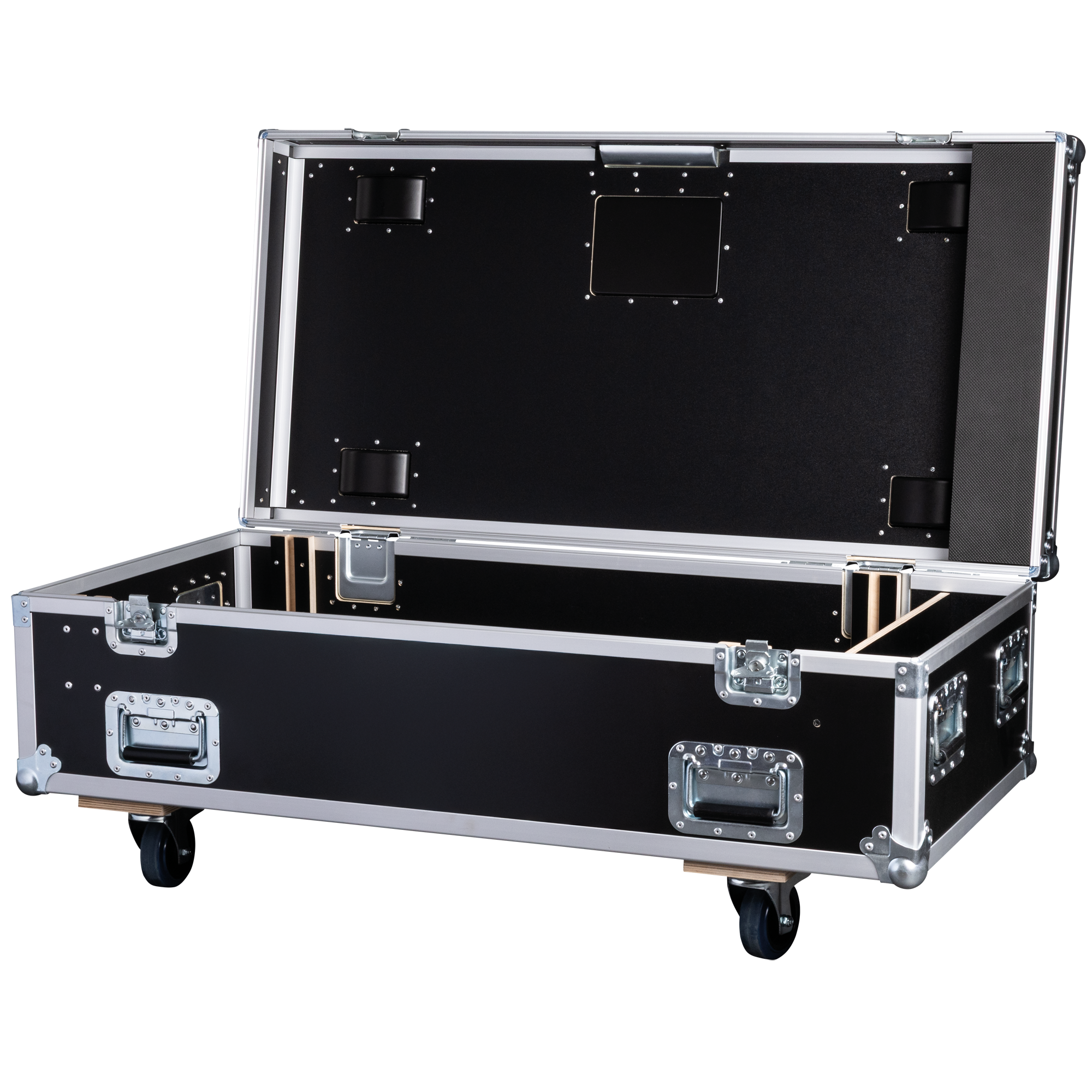 Case for 3x Spectra Series Penn Elcom hardware and swivel wheels with brake - Onlinediscowinkel.nl