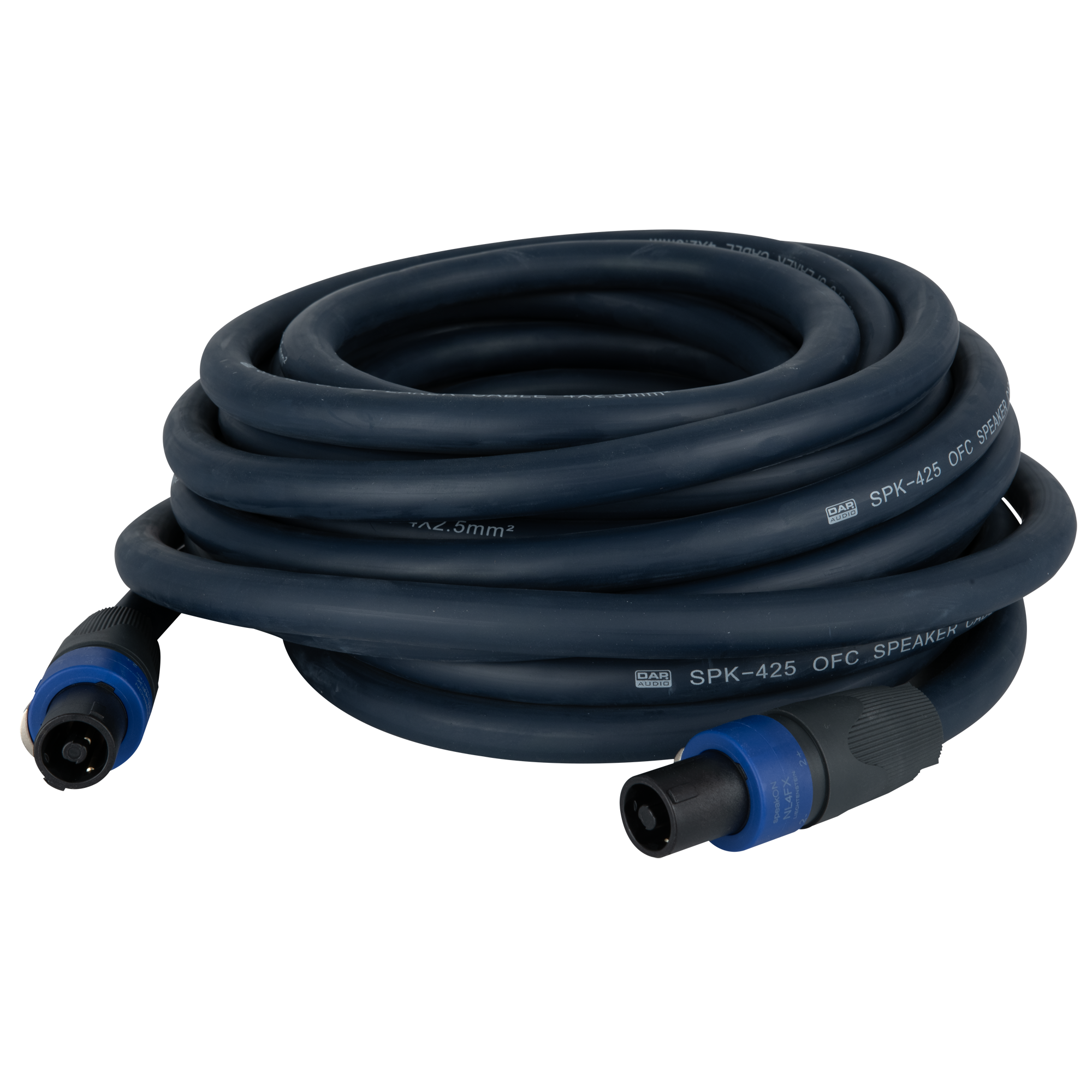 FSN14 - speakON NL4 to speakON NL4 - 4x 2.5 mm² - Neutrik 15 m - Onlinediscowinkel.nl