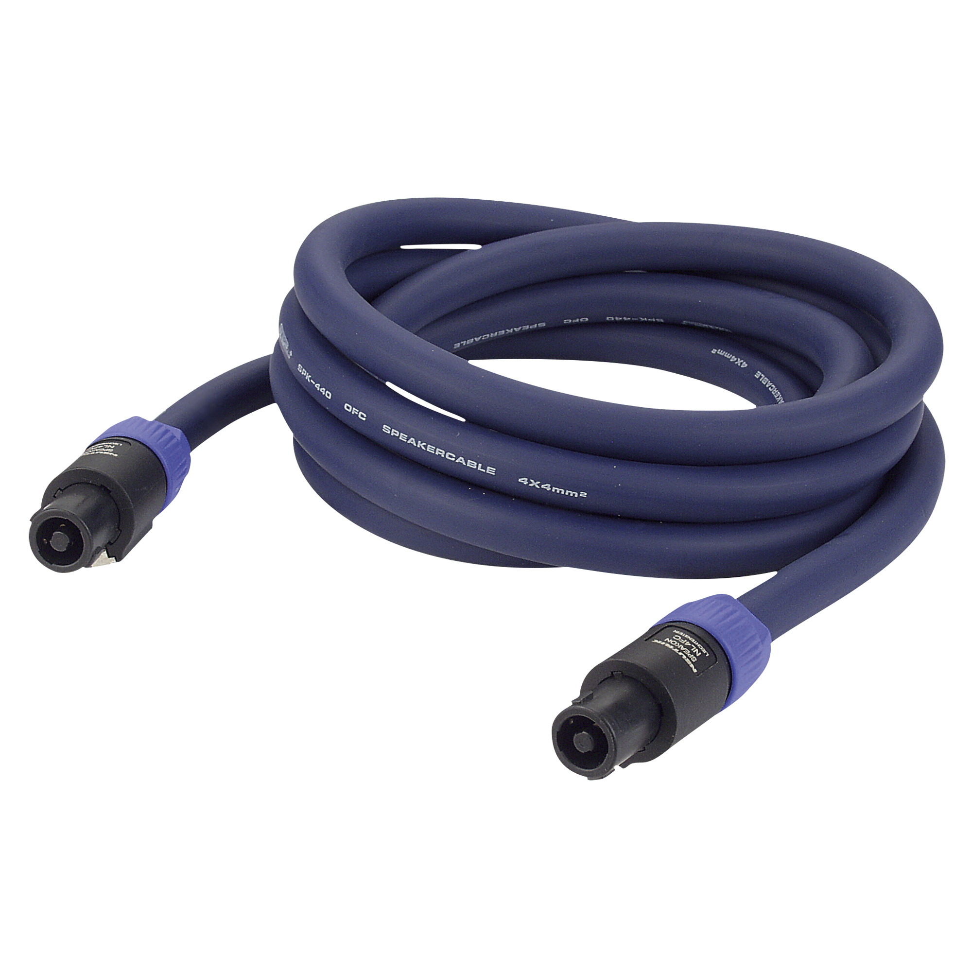 FSN15 - speakON NL4 to speakON NL4 - 4x 4 mm² - Neutrik 6 m - Onlinediscowinkel.nl