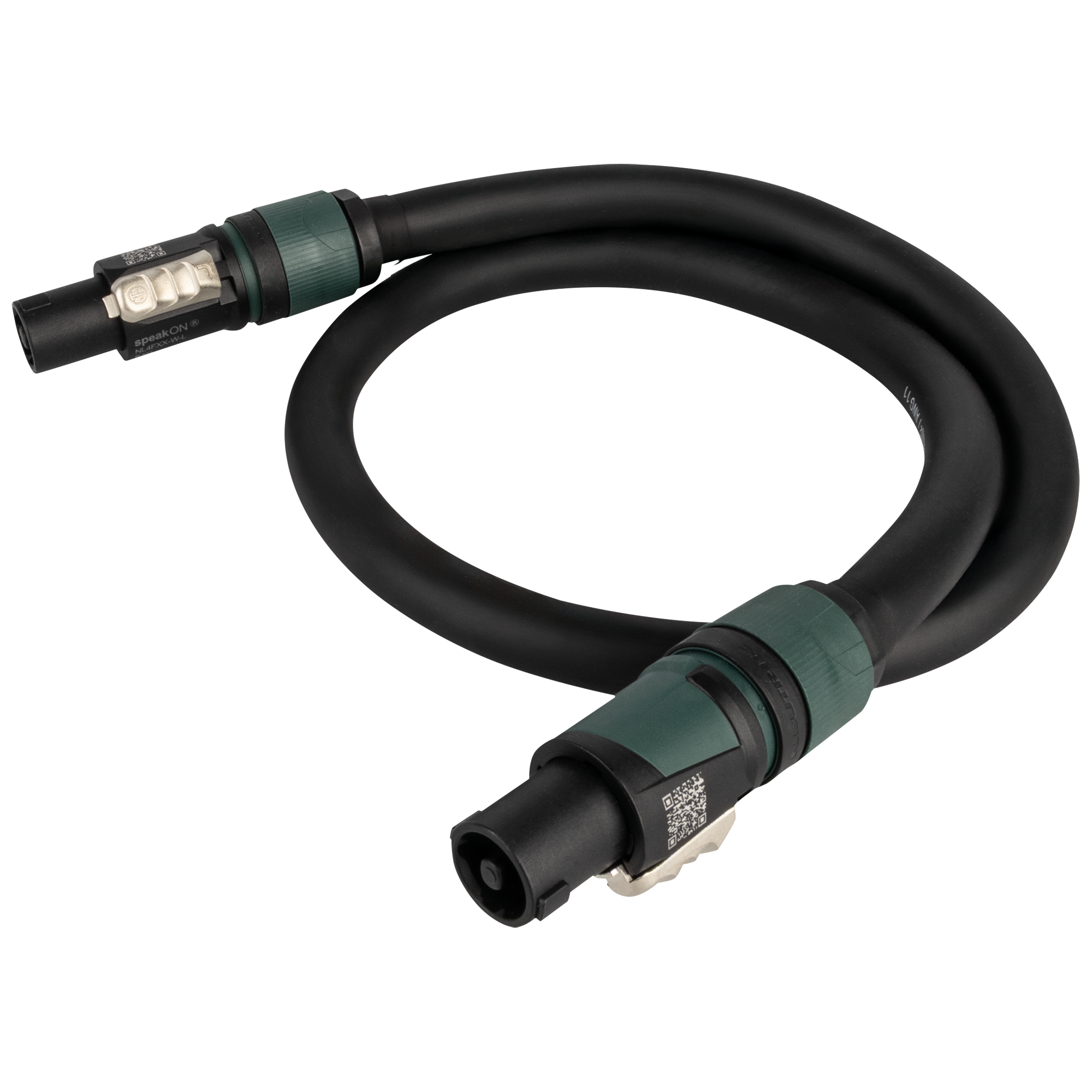 FSN15 - speakON NL4 to speakON NL4 - 4x 4 mm² - Neutrik 0.75 m - Onlinediscowinkel.nl