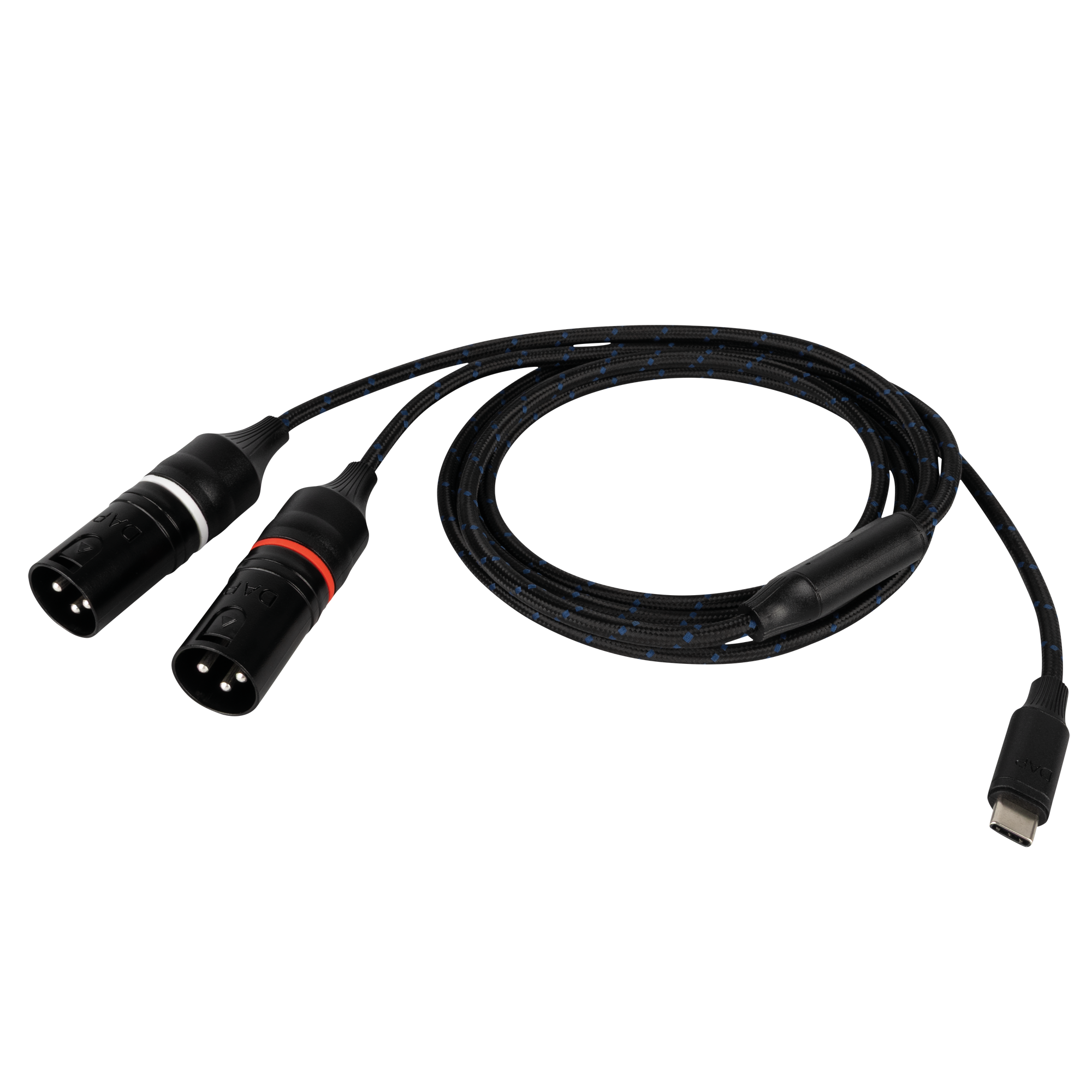 FL115 - USB-C to 2 Galvanically Isolated XLR/M 3P 0.75 m - Onlinediscowinkel.nl