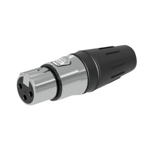 XLR 3P Connector - female - Onlinediscowinkel.nl