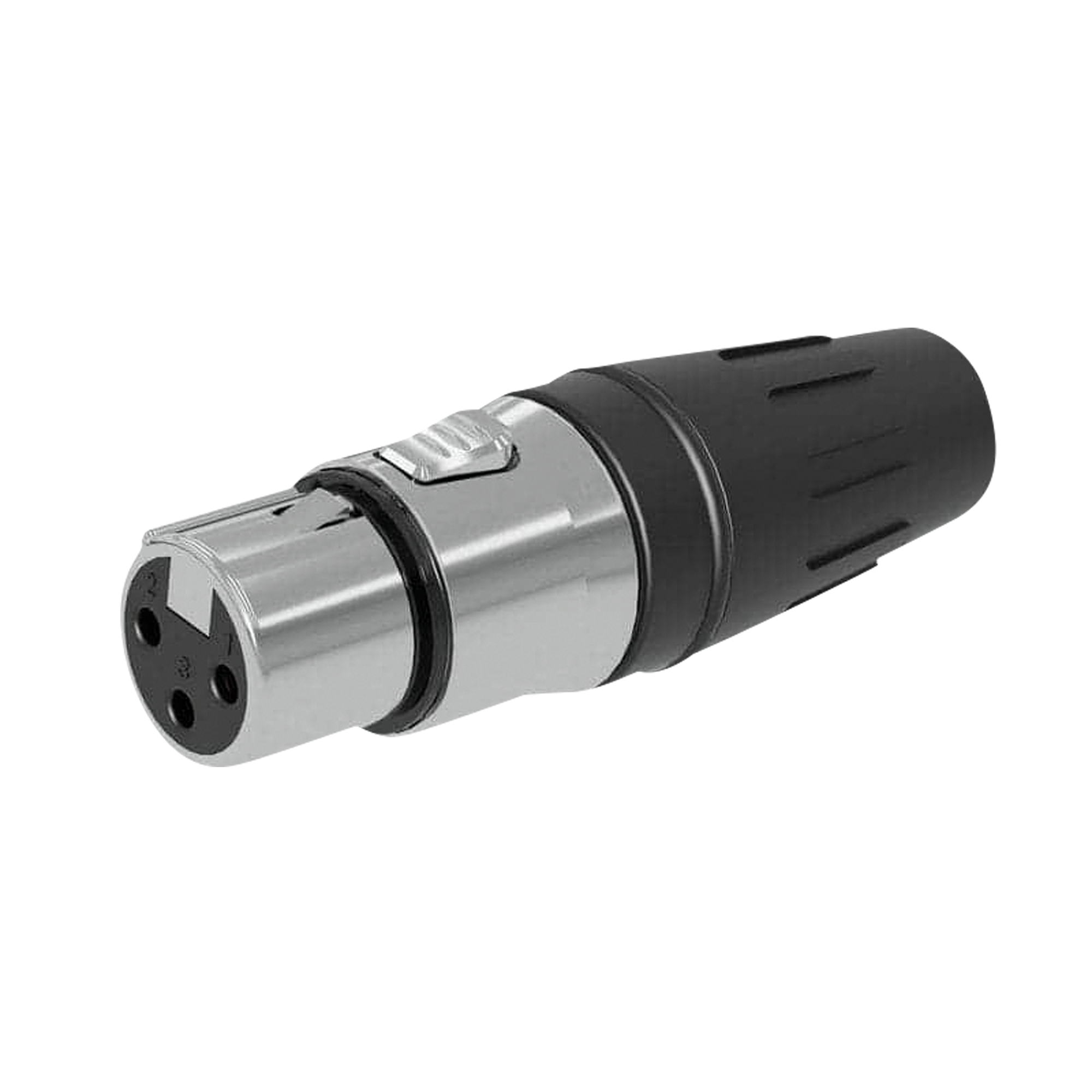 XLR 3P Connector - female - Onlinediscowinkel.nl