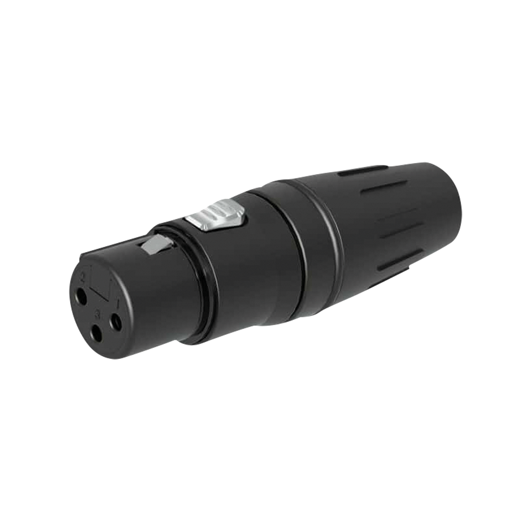 XLR 3P Connector - female - Onlinediscowinkel.nl