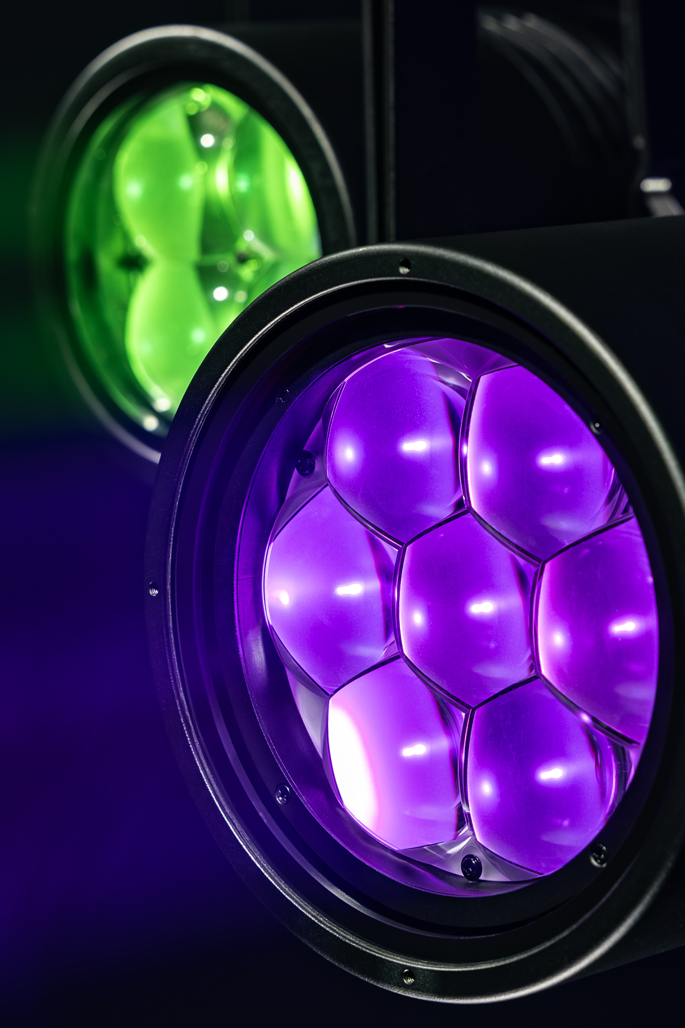 SHOWTEC Cameleon Zoom Spot 7Q6 Tour - 7x 50 W RGBWA-UV Spot - Afbeelding 20