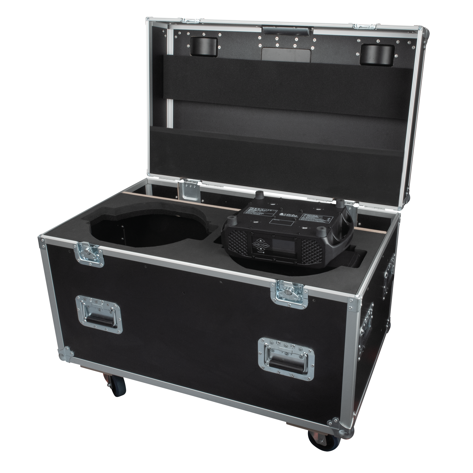 SHOWTEC Case for 4x Photon Strobe/Wash/Sunstrip - Penn Elcom hardware en zwenkwielen met rem - Afbeelding 2