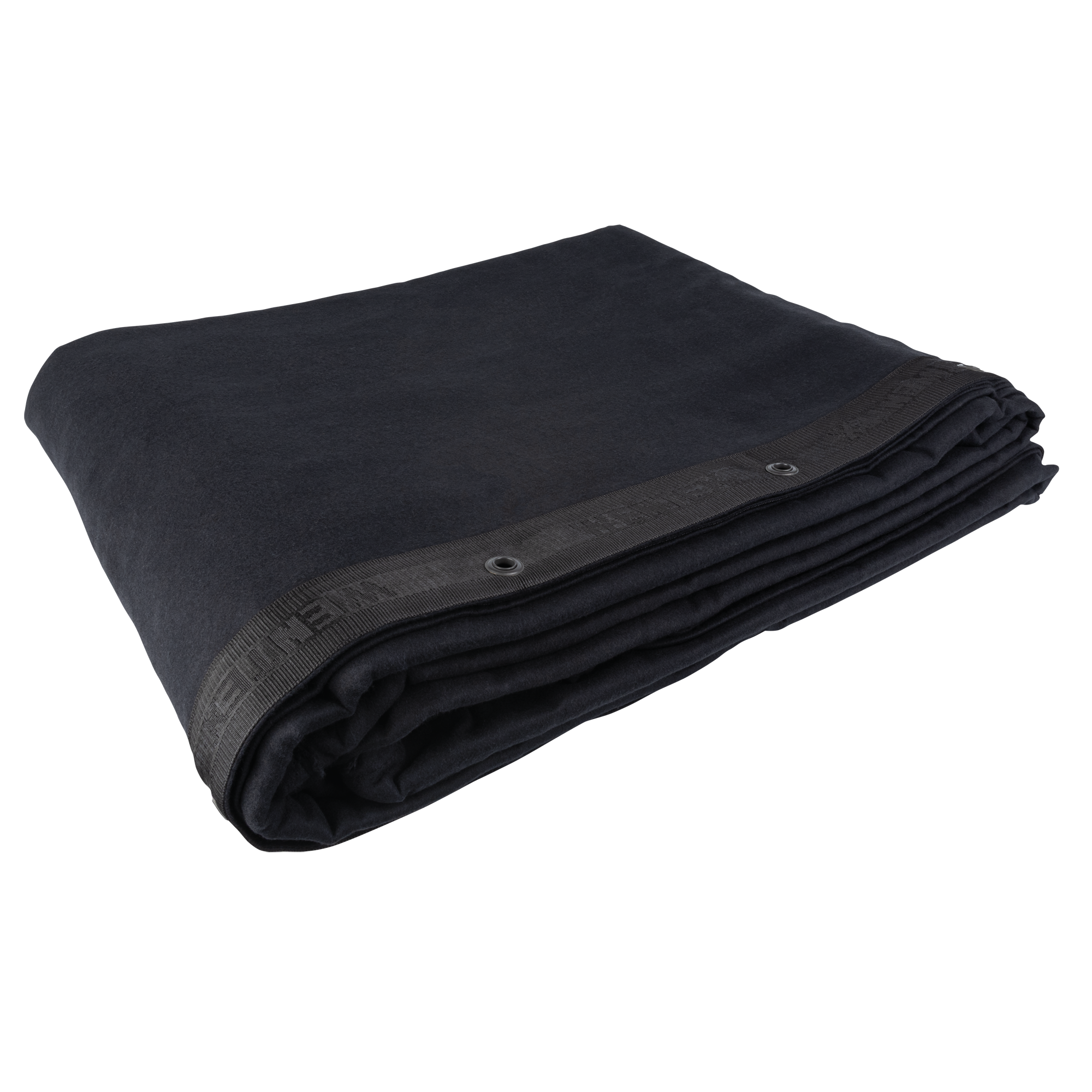 WENTEX Sound-absorbing Backdrop 500 g/m² 4m - Zwart - 300 x 400 cm (B x H) - ongeplooid - Afbeelding 2