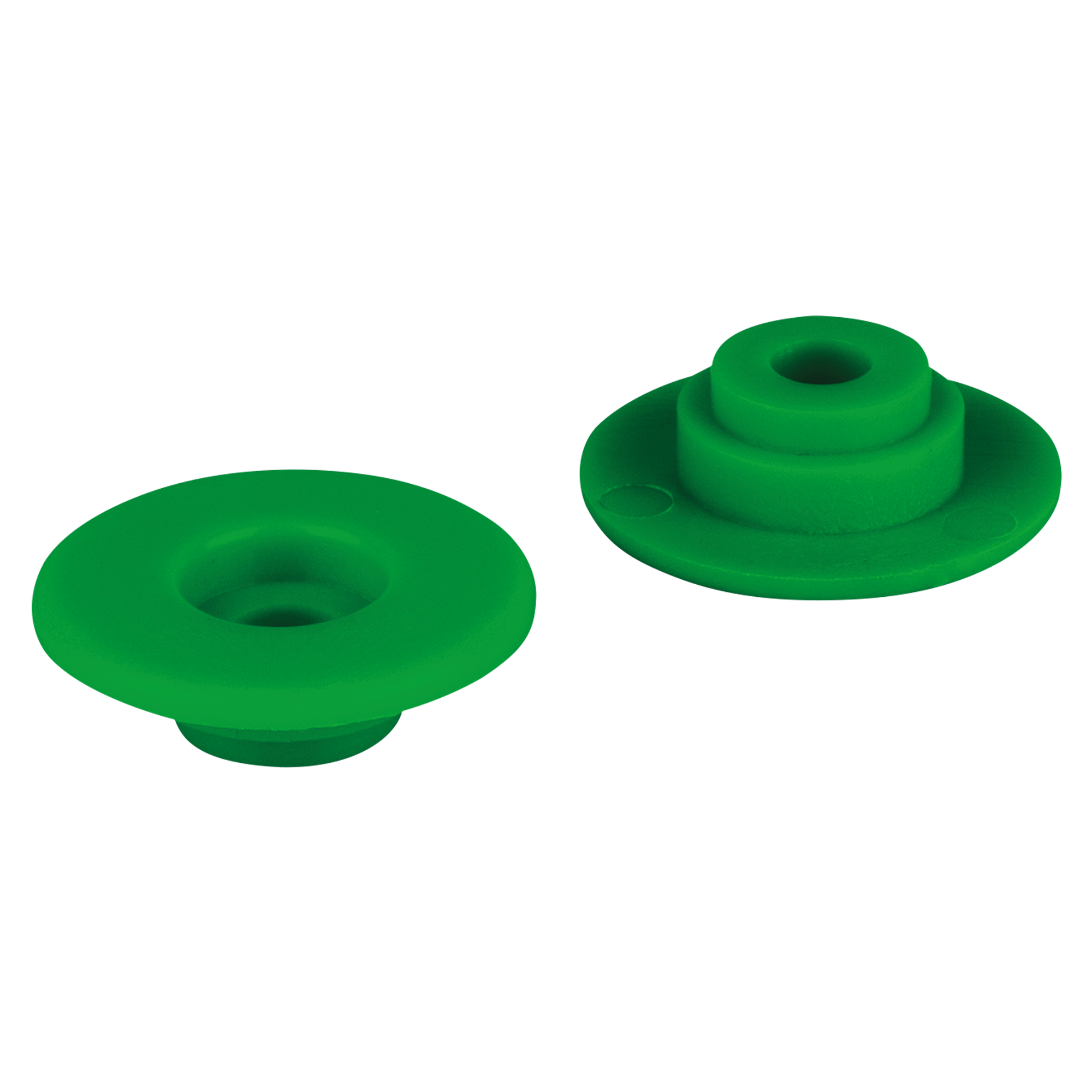 CURTFIX® Coloured Ring for Curtain Clamp Green - Onlinediscowinkel.nl