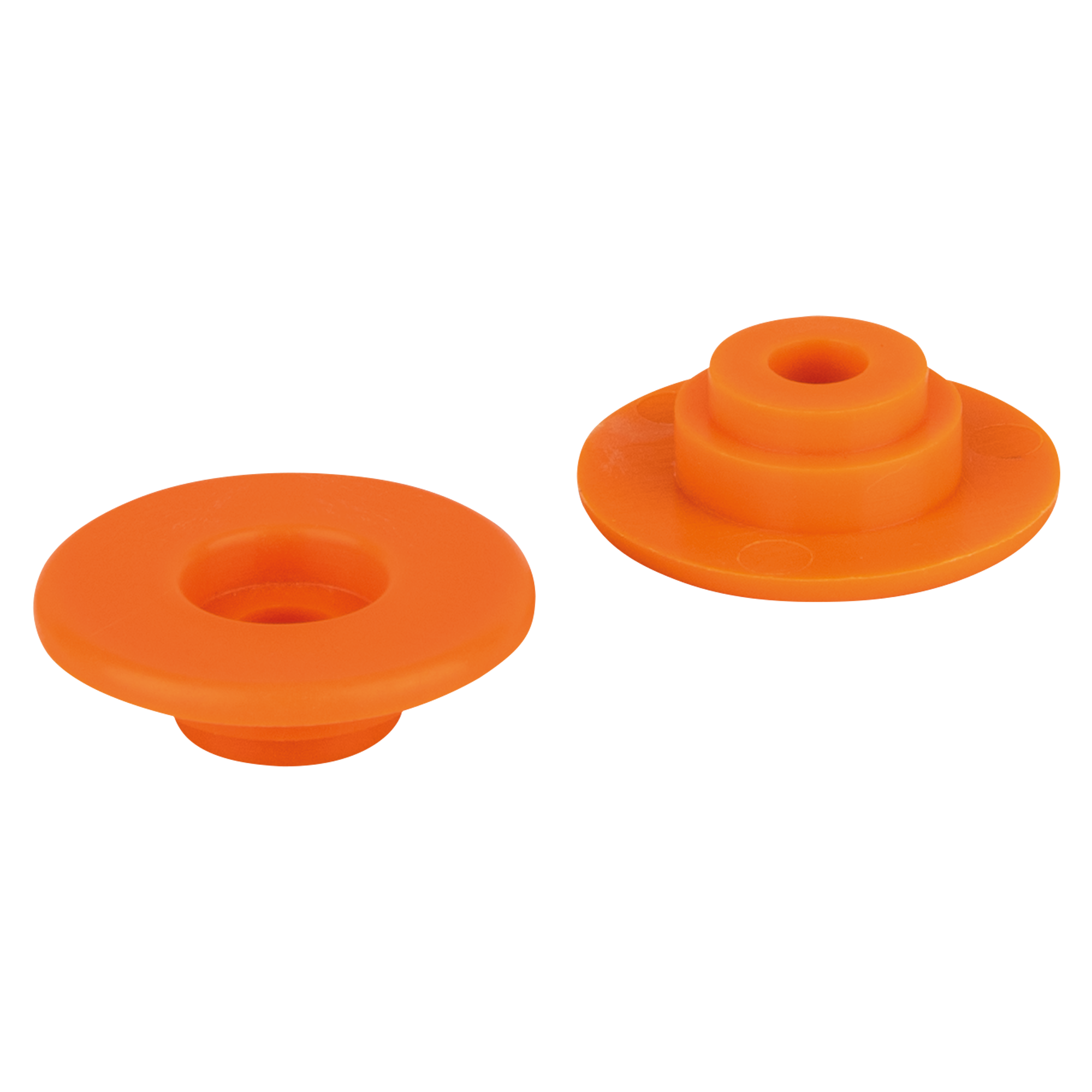 CURTFIX® Coloured Ring for Curtain Clamp Orange - Onlinediscowinkel.nl