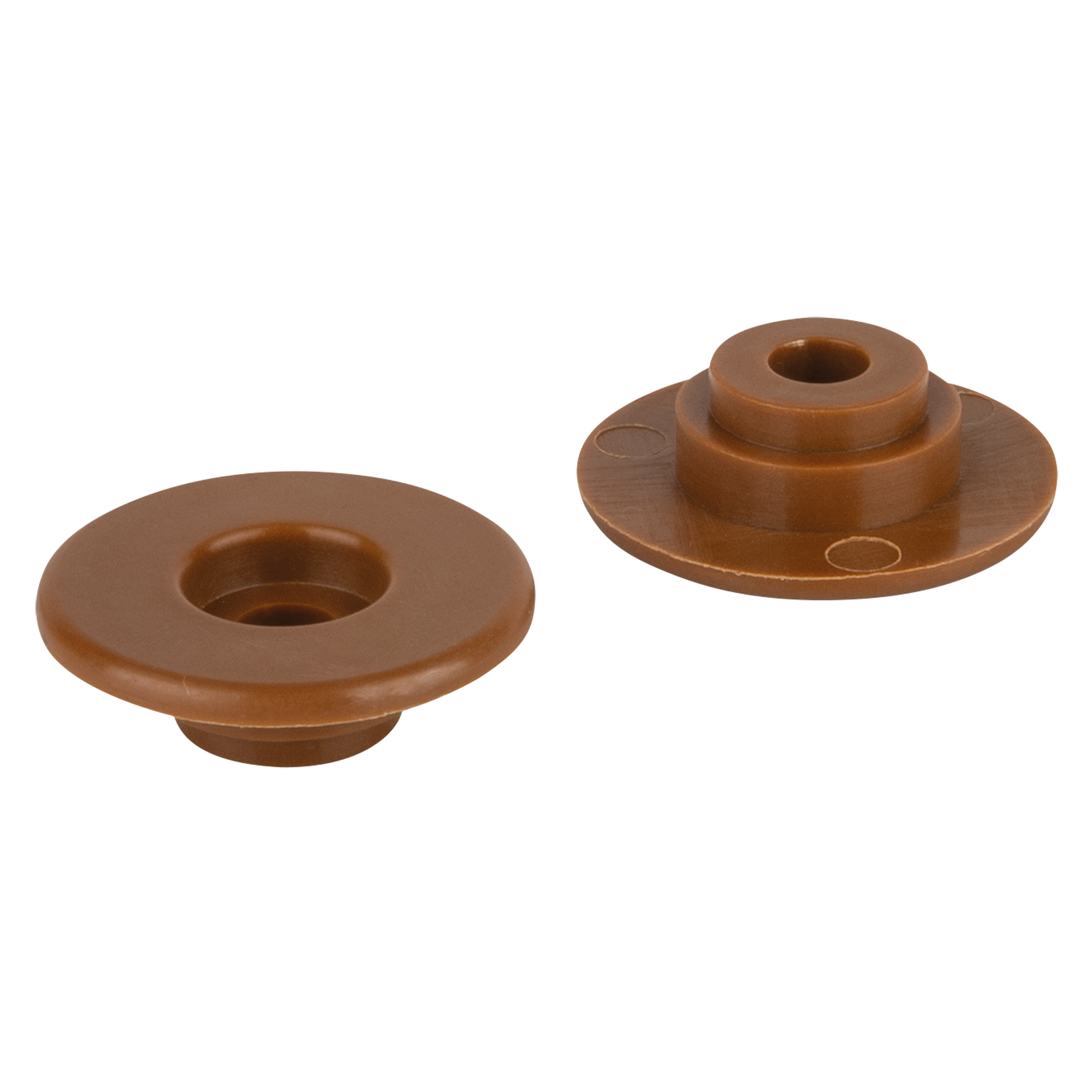 CURTFIX® Coloured Ring for Curtain Clamp Brown - Onlinediscowinkel.nl