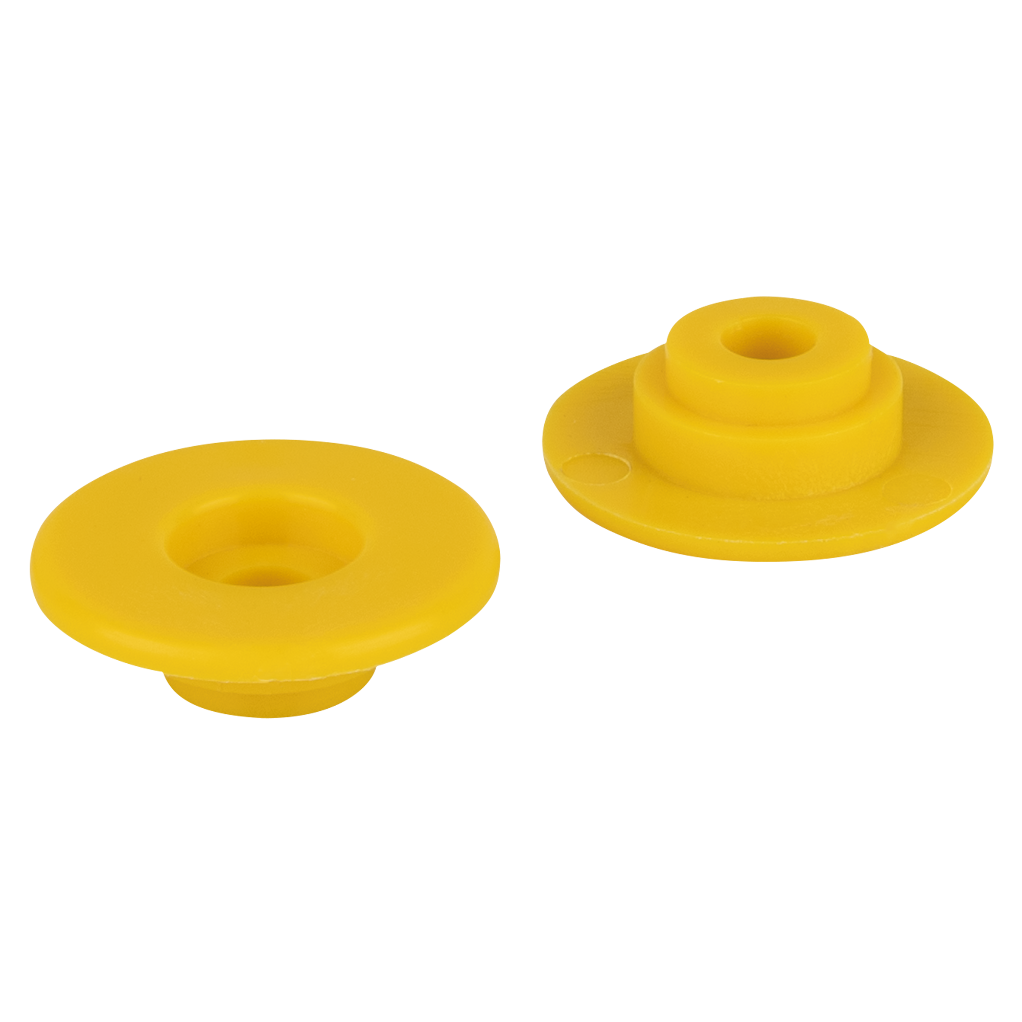 CURTFIX® Coloured Ring for Curtain Clamp Yellow - Onlinediscowinkel.nl
