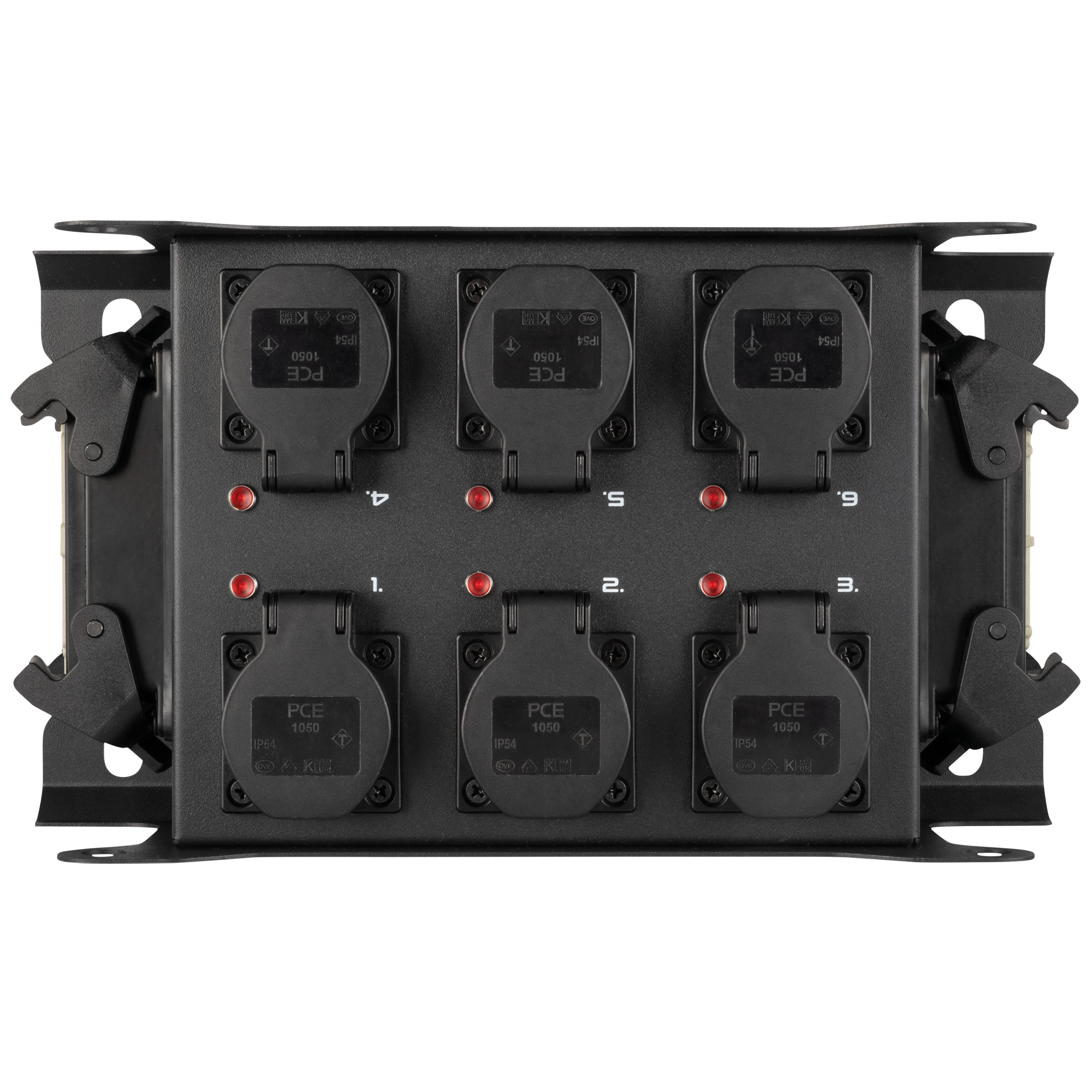 SHOWGEAR PowerCore 2m.6s - Breakout Multipin H16 in/uit naar 6x Schuko - Afbeelding 5
