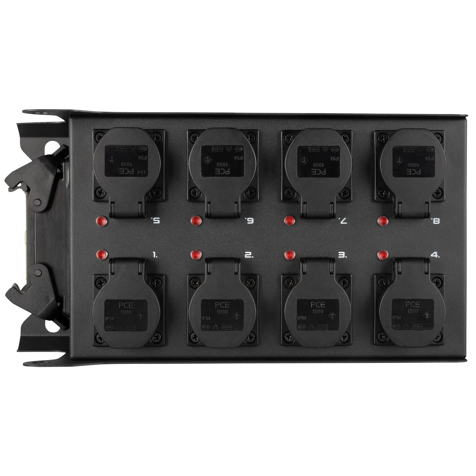 SHOWGEAR PowerCore 1m.8s - Breakout Multipin H16 in naar 8x Schuko - Afbeelding 5