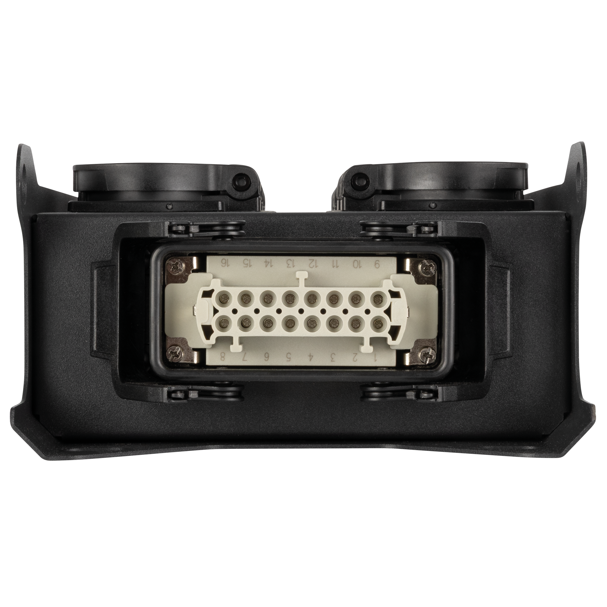 SHOWGEAR PowerCore 2m.8s - Breakout Multipin H16 in/uit naar 8x Schuko - Afbeelding 2