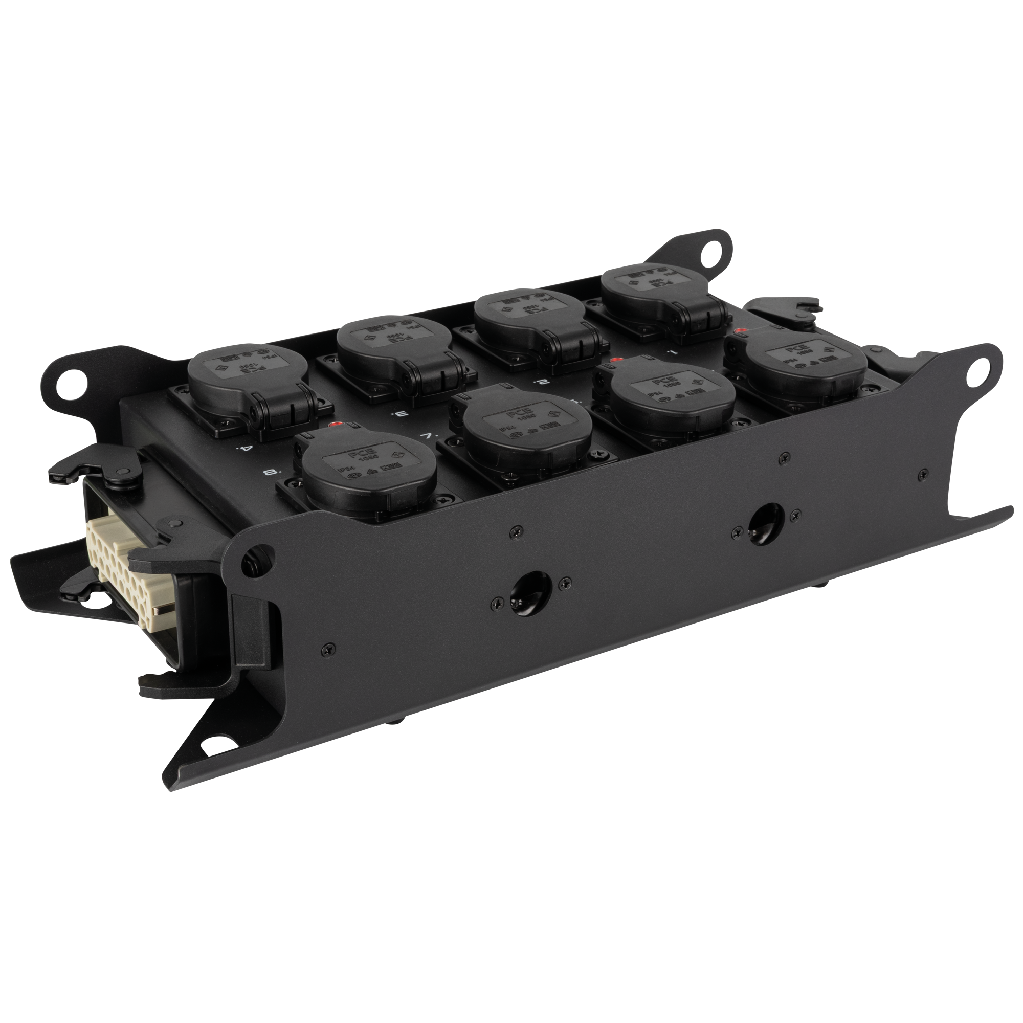 SHOWGEAR PowerCore 2m.8s - Breakout Multipin H16 in/uit naar 8x Schuko - Afbeelding 4