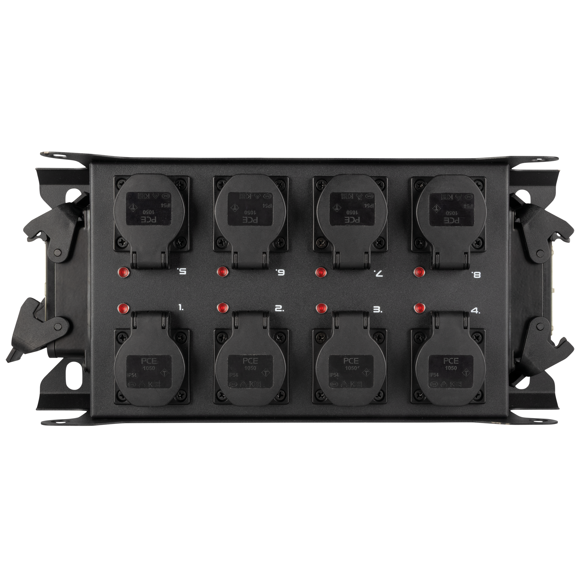 SHOWGEAR PowerCore 2m.8s - Breakout Multipin H16 in/uit naar 8x Schuko - Afbeelding 5