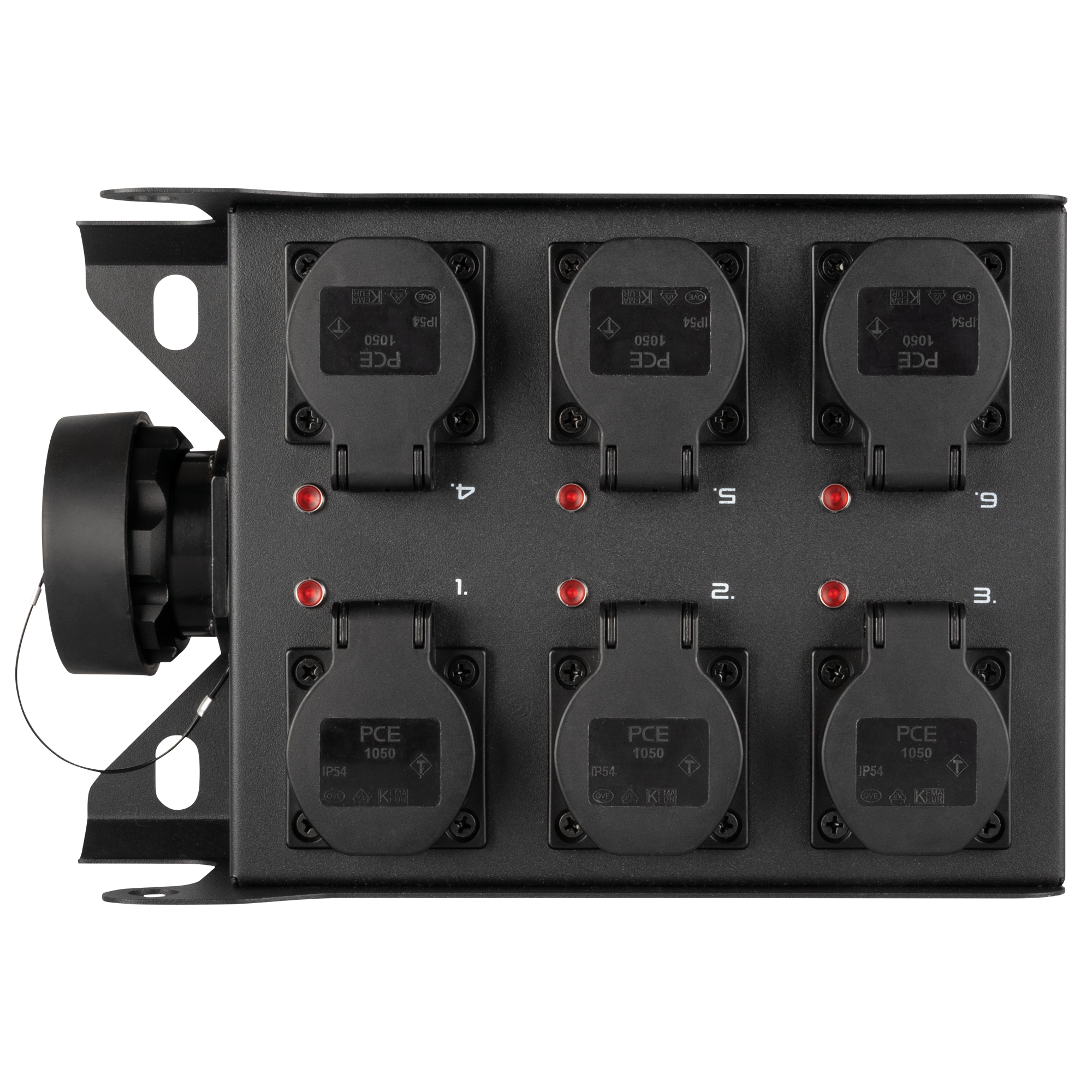 SHOWGEAR PowerCore 1s.6s - Breakout Multipin S19 in naar 6x Shuko - Afbeelding 5