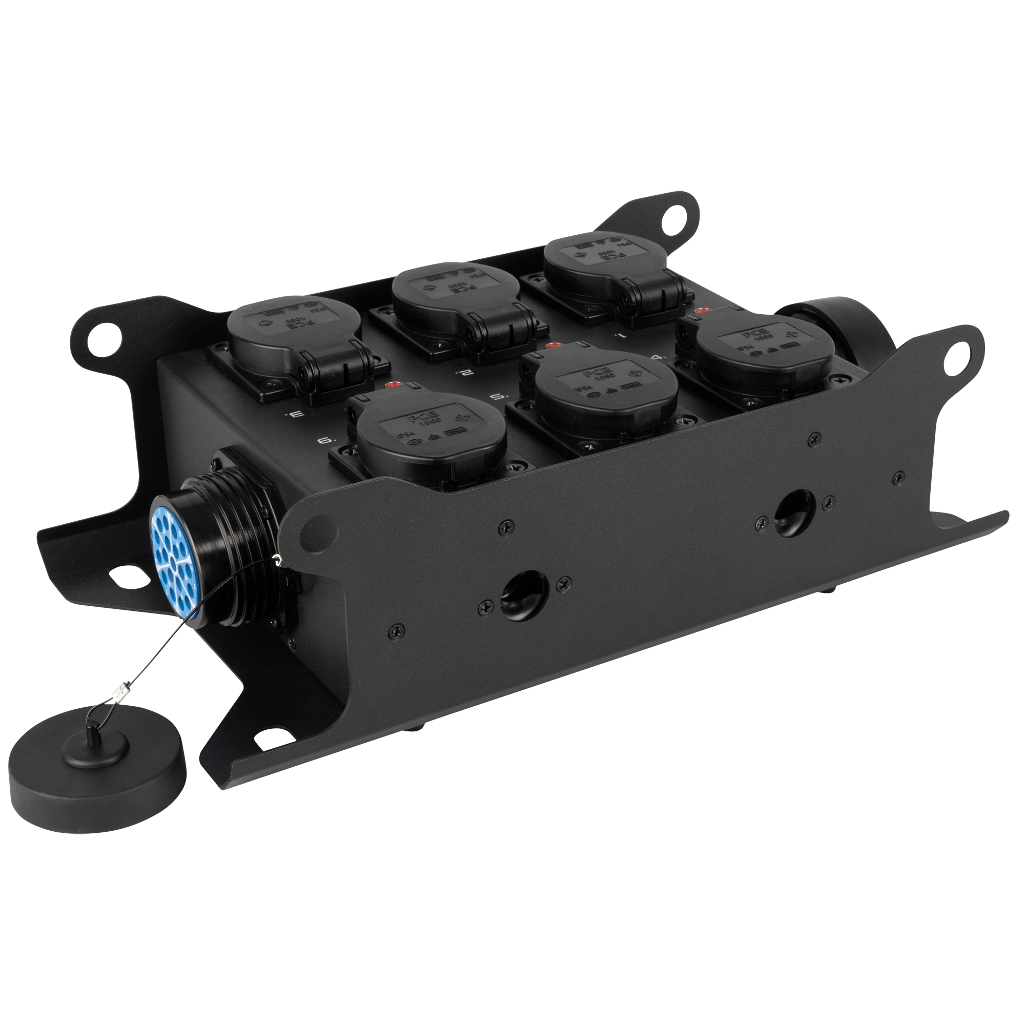 SHOWGEAR PowerCore 2s.6s - Breakout Multipin S19 in/uit naar 6x Shuko - Afbeelding 4