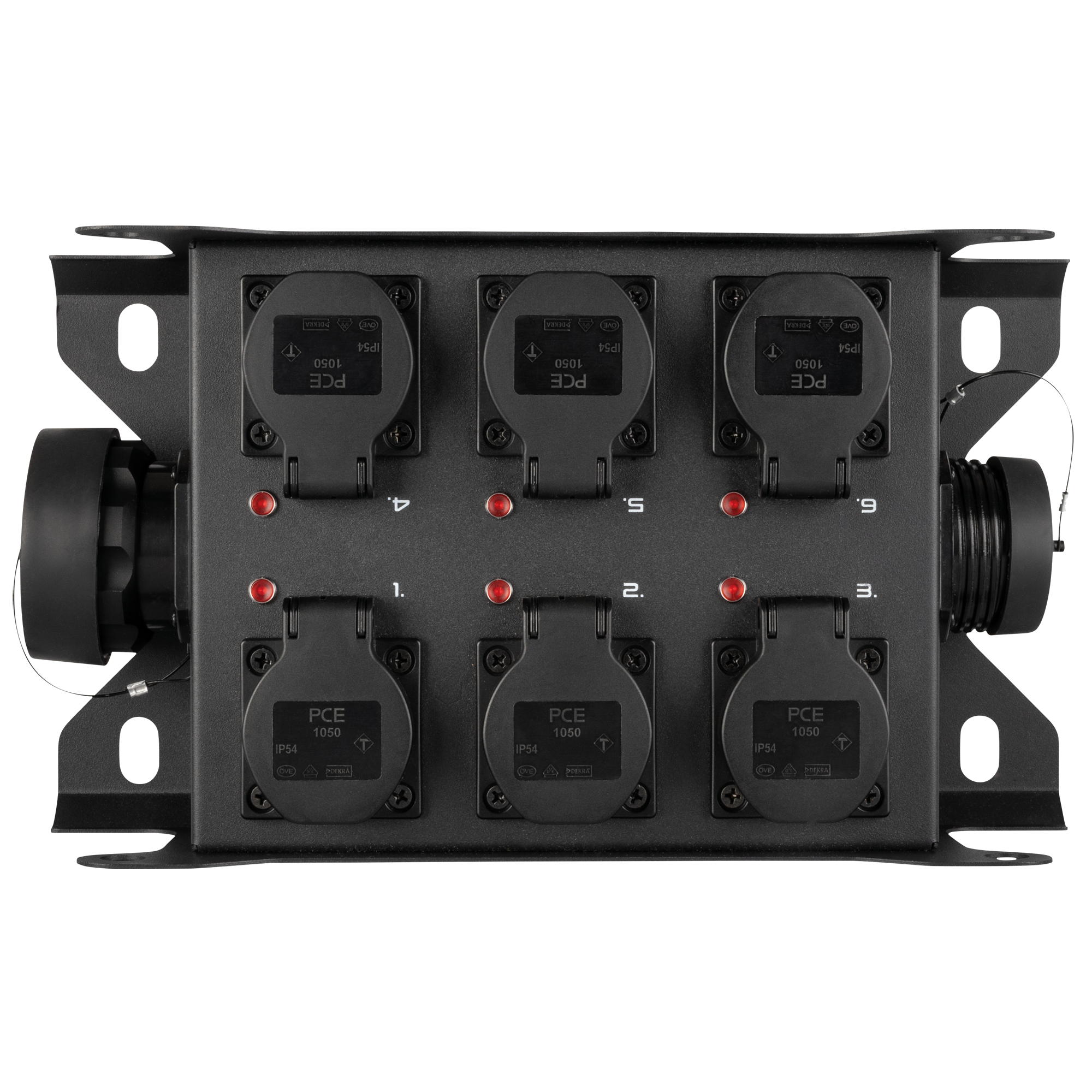SHOWGEAR PowerCore 2s.6s - Breakout Multipin S19 in/uit naar 6x Shuko - Afbeelding 5