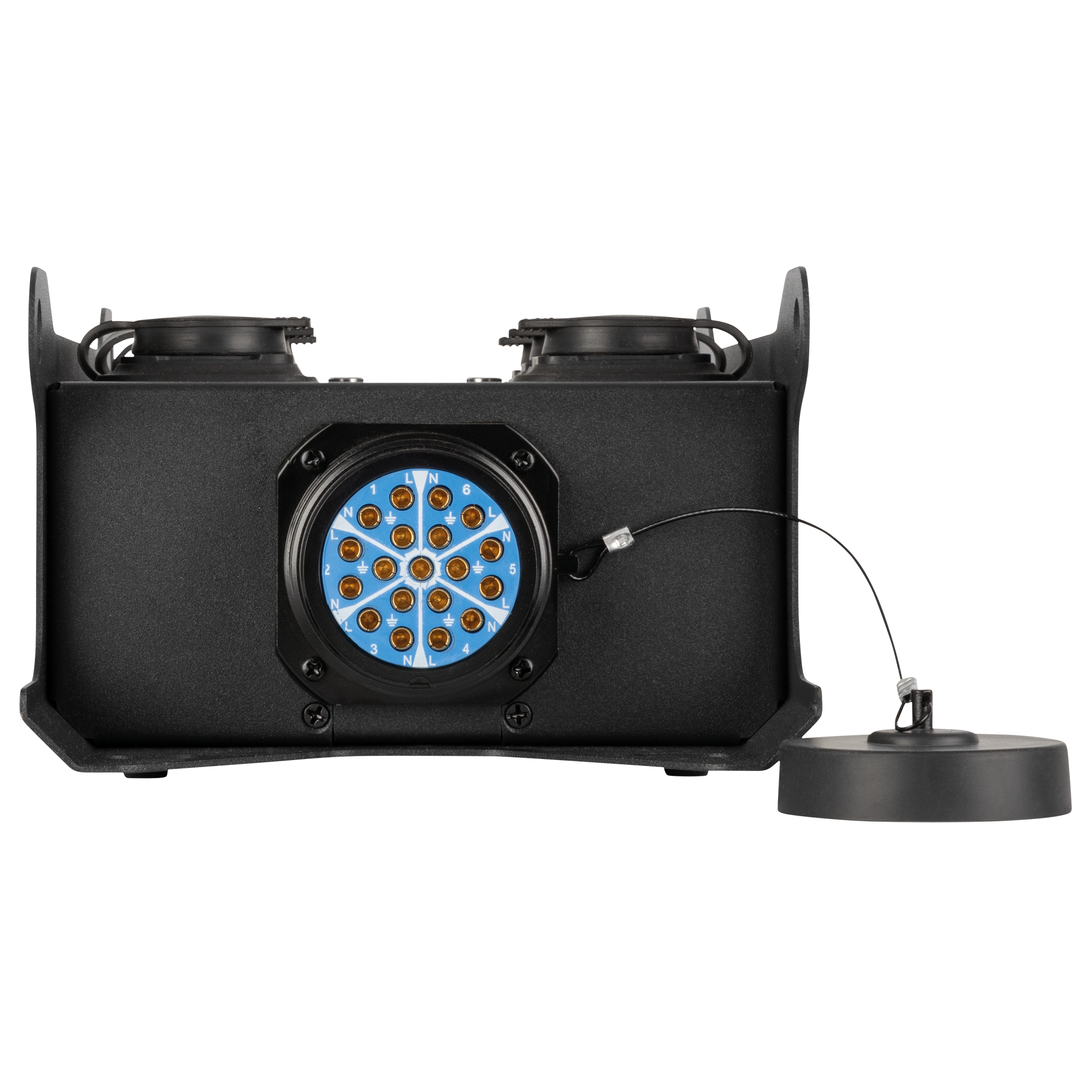 SHOWGEAR PowerCore 2s.6p - Breakout Multipin S19 in/uit naar 6x Power Pro True - Afbeelding 2