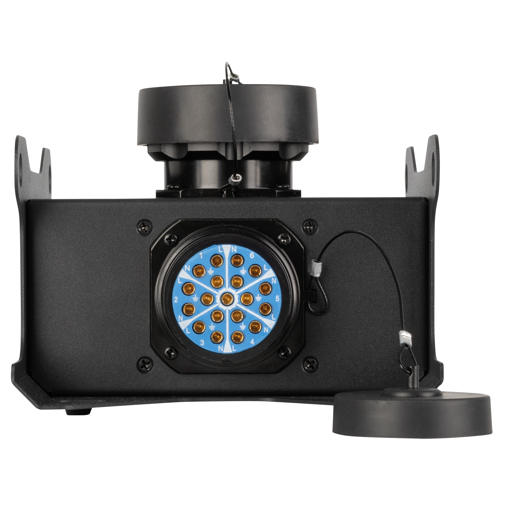 SHOWGEAR PowerCore Multipin S19 Y-Splitter - Multipin S19 in naar 2x Multipin S19 out - Afbeelding 2