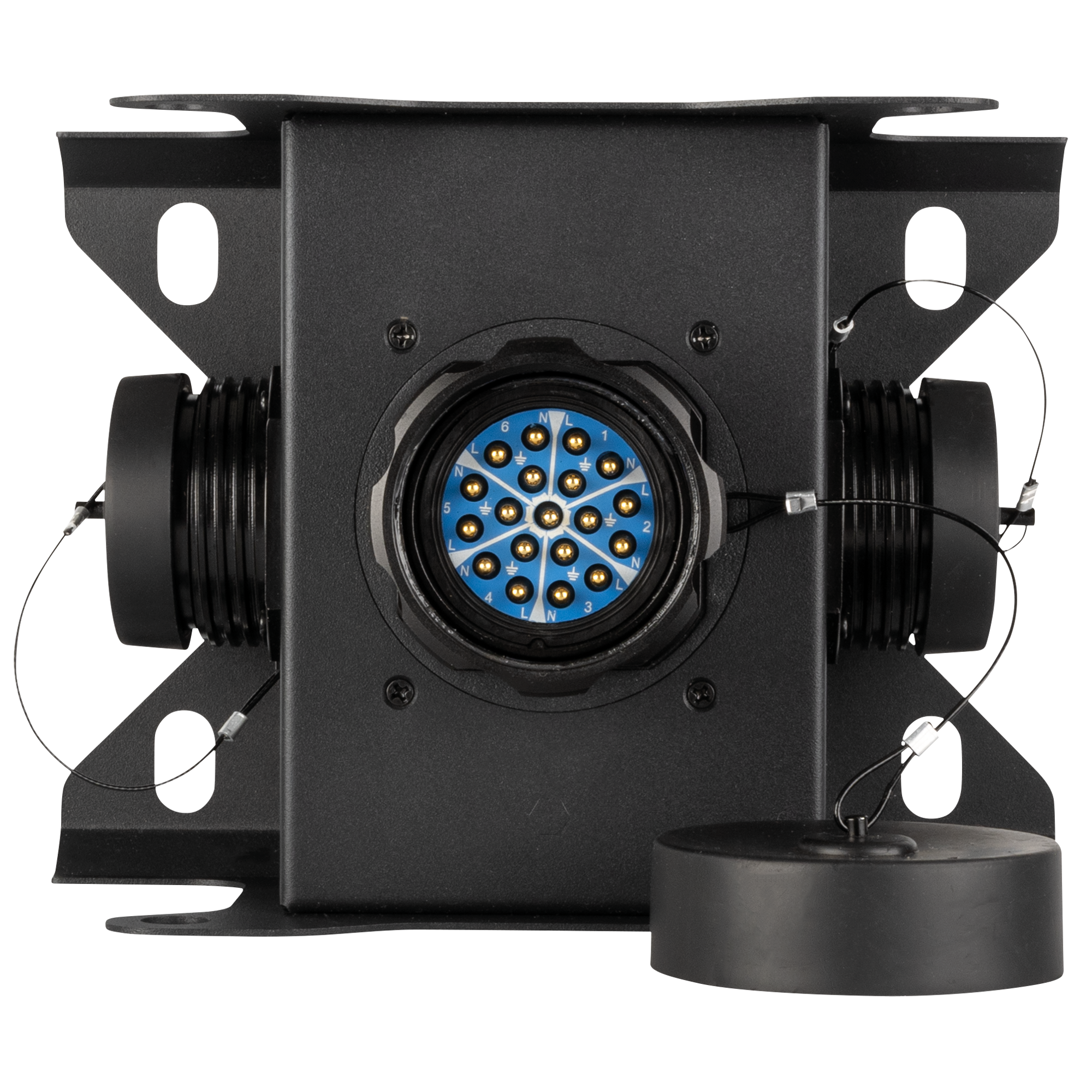 SHOWGEAR PowerCore Multipin S19 Y-Splitter - Multipin S19 in naar 2x Multipin S19 out - Afbeelding 5