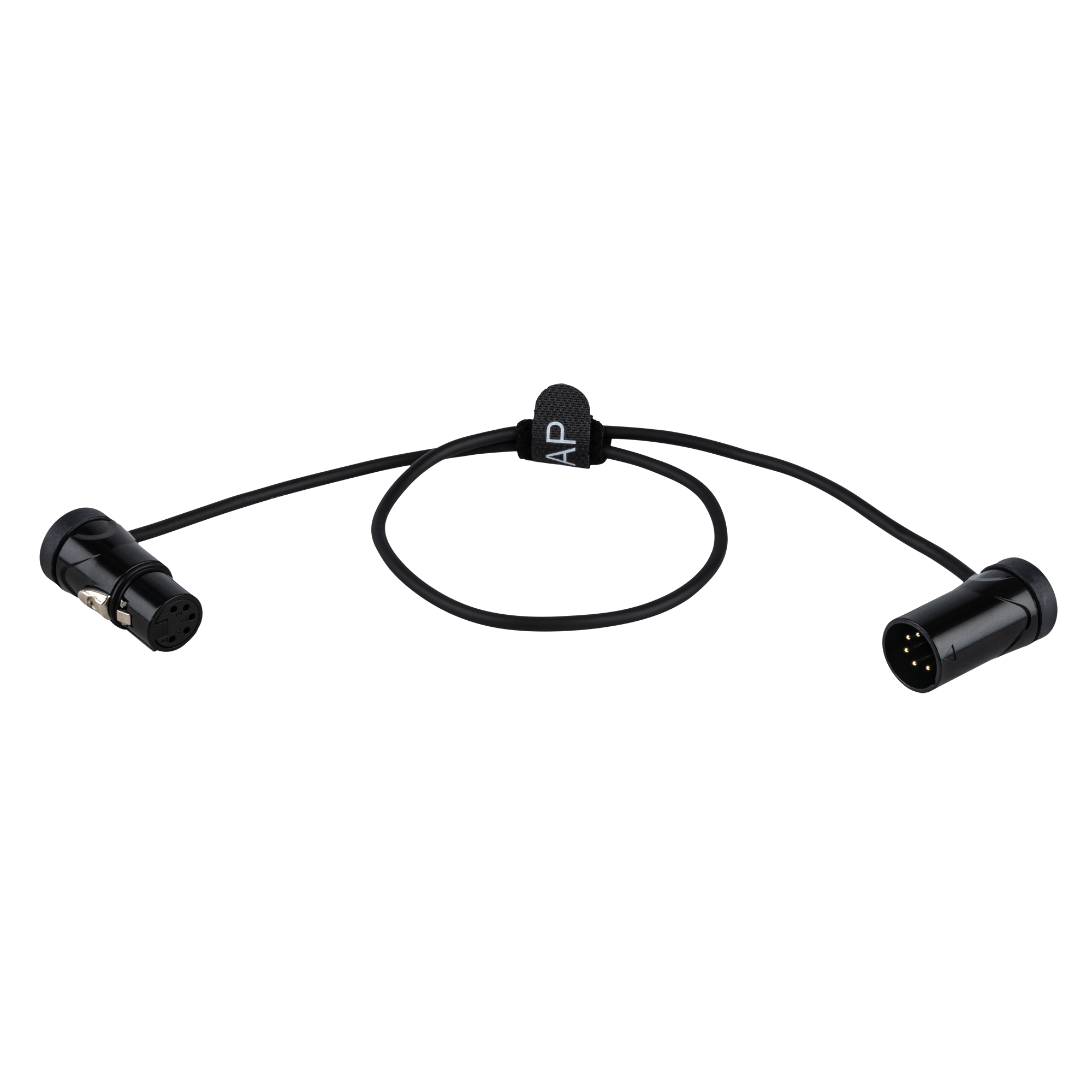FLX18 - bal. XLR/M 5P to XLR/F 5P Patch Cable 0.60 m - Onlinediscowinkel.nl