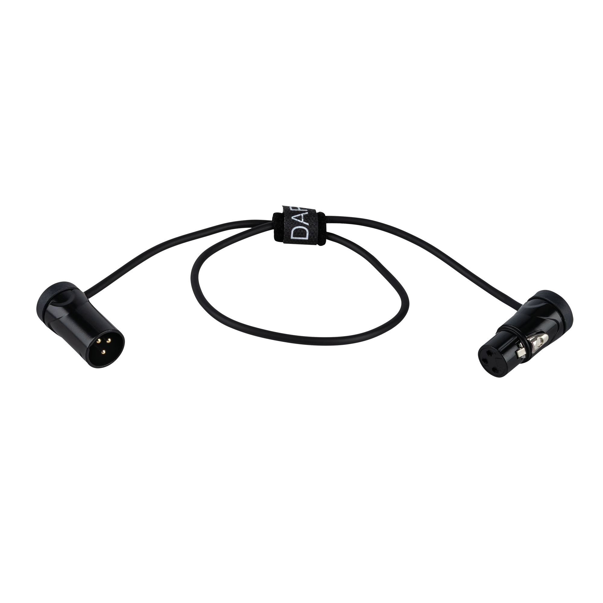 FLX19 - bal. XLR/M 3P to XLR/F 3P Patch Cable 0.60 m - Onlinediscowinkel.nl