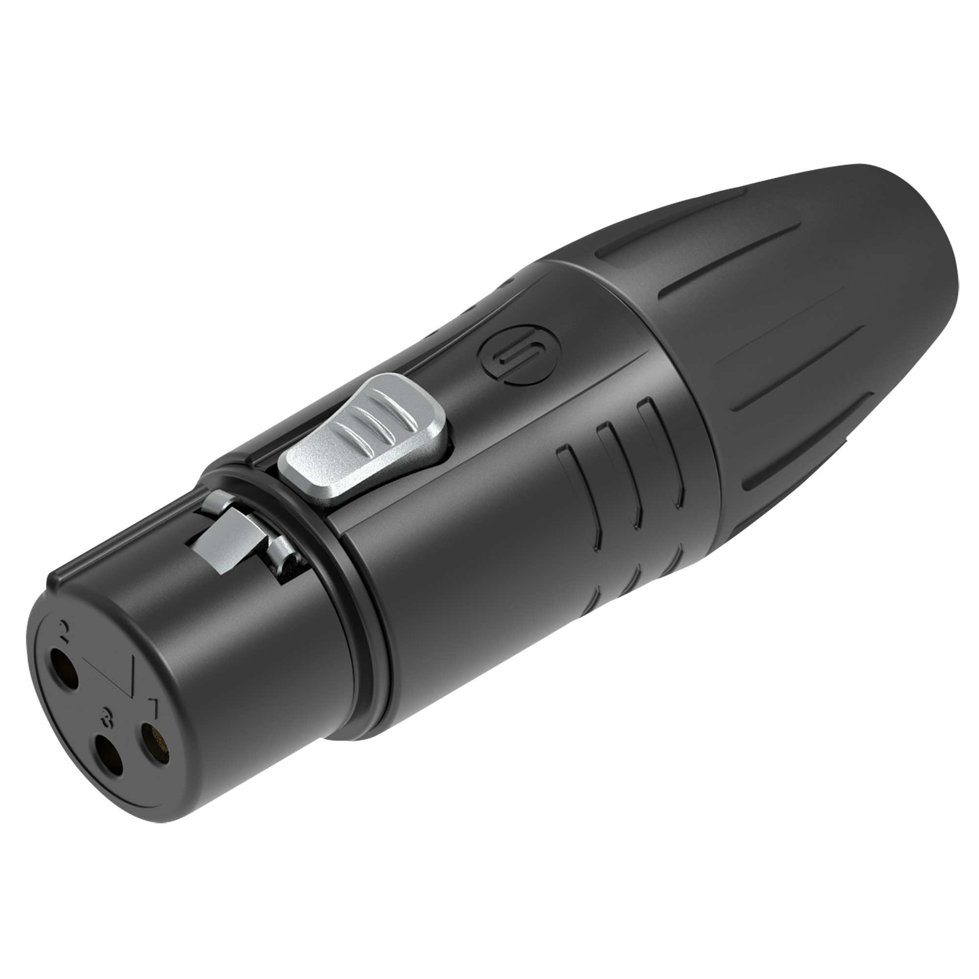 XLR 3P Connector - female - Onlinediscowinkel.nl