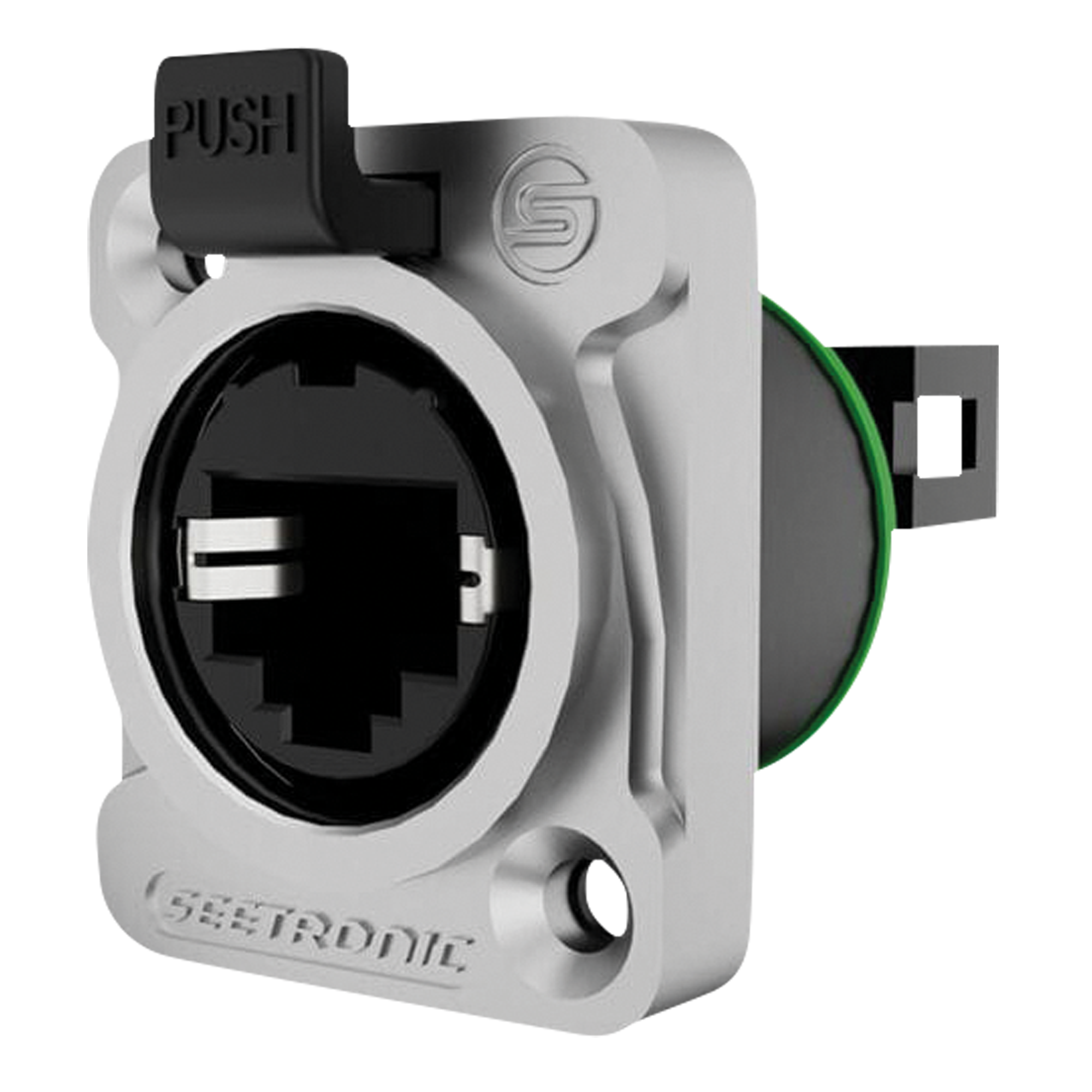RJ45 Chassis Locking receptacle - IP65 - Onlinediscowinkel.nl