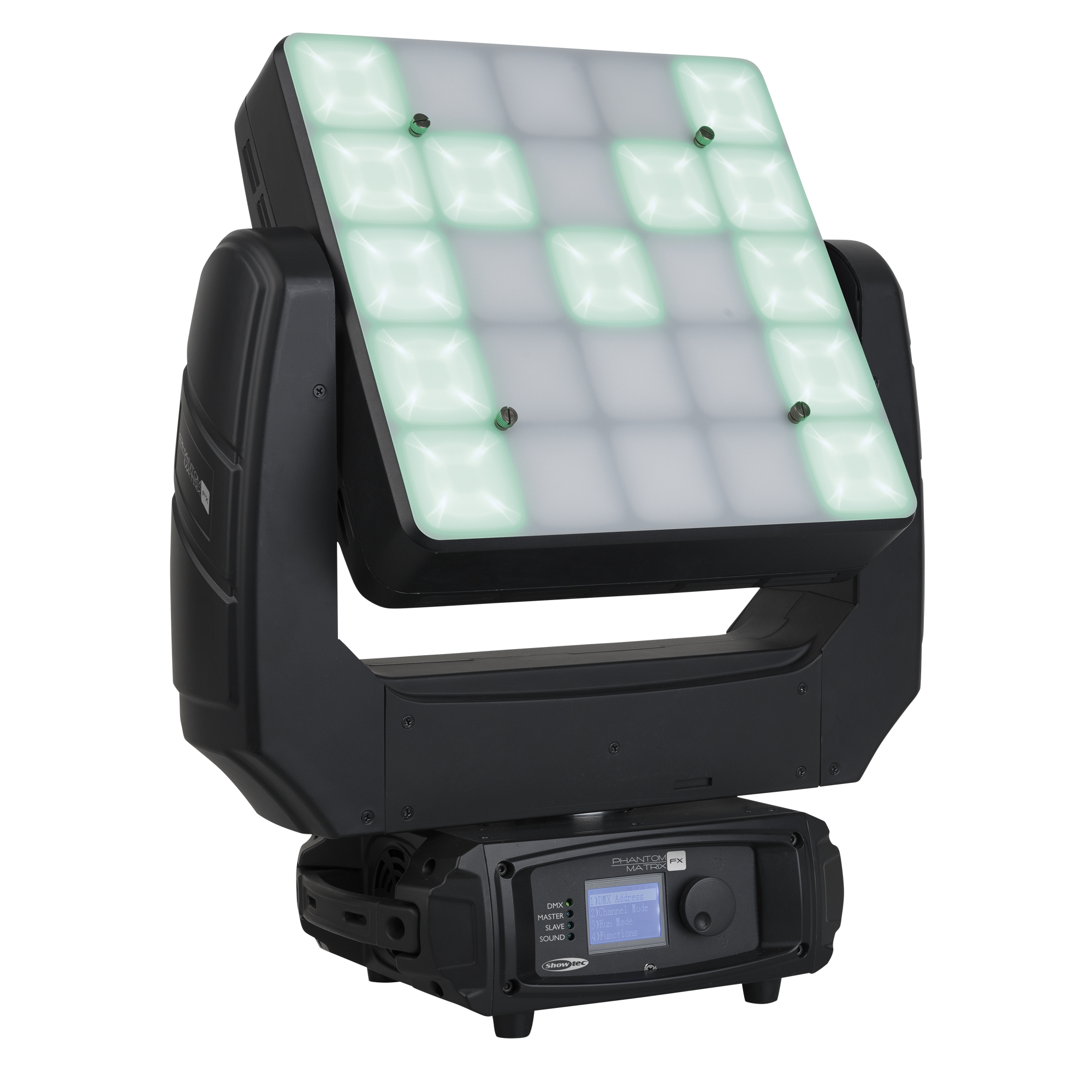 SHOWTEC Phantom 180 WashFX - 180 W RGBL LED-wash moving head met pixeleffecten - IP65 - Afbeelding 2