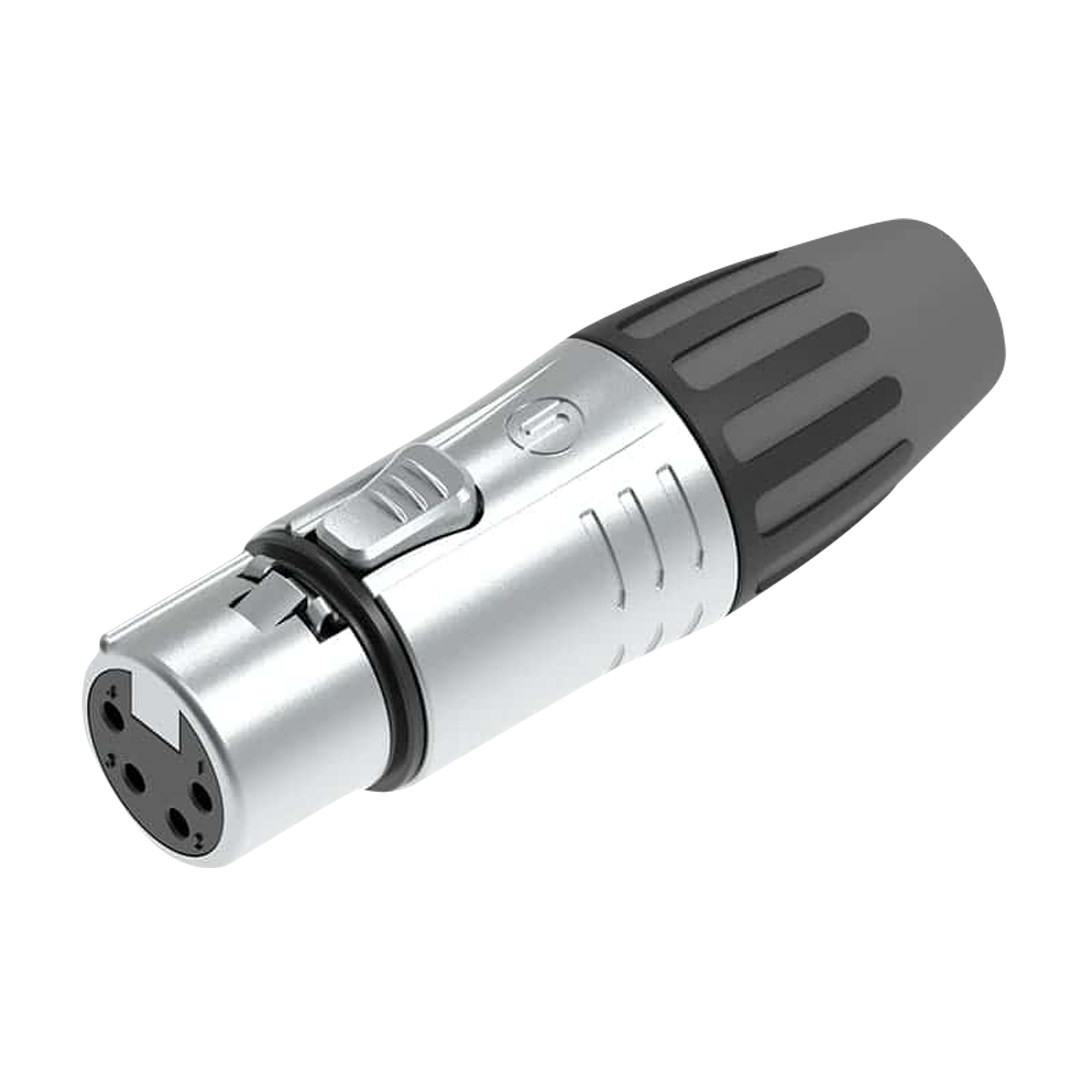 XLR 4P Connector - female - Onlinediscowinkel.nl