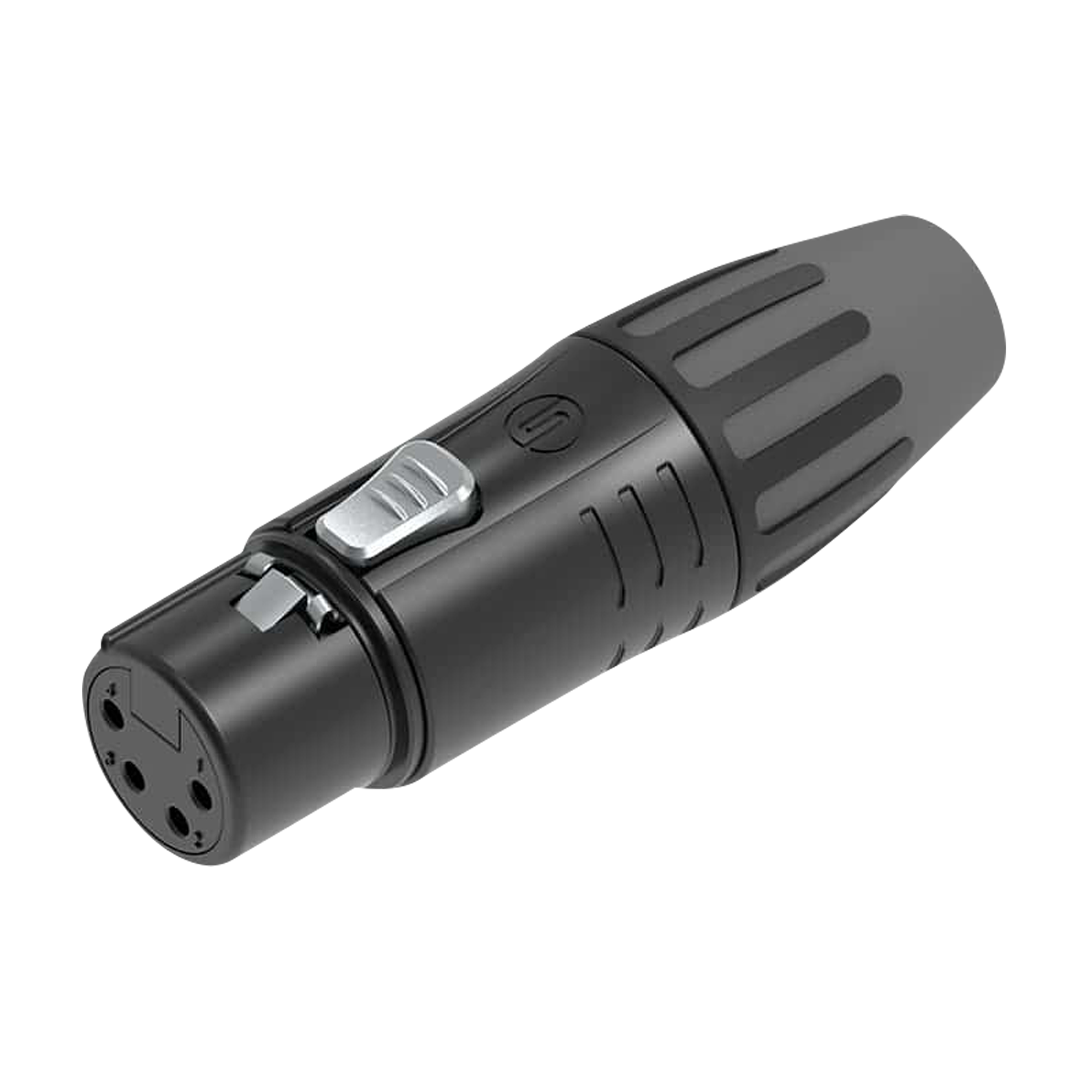 XLR 4P Connector - female - Onlinediscowinkel.nl