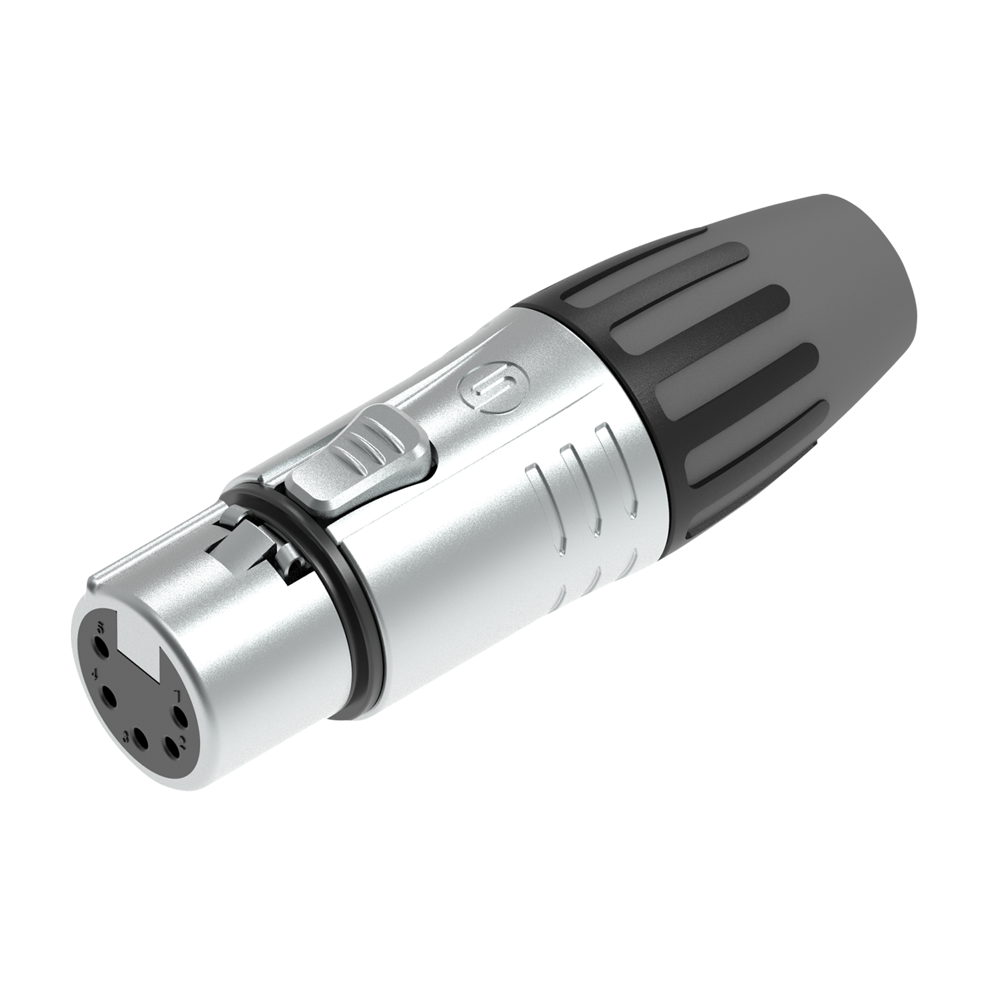 XLR 5P Connector - female - Onlinediscowinkel.nl